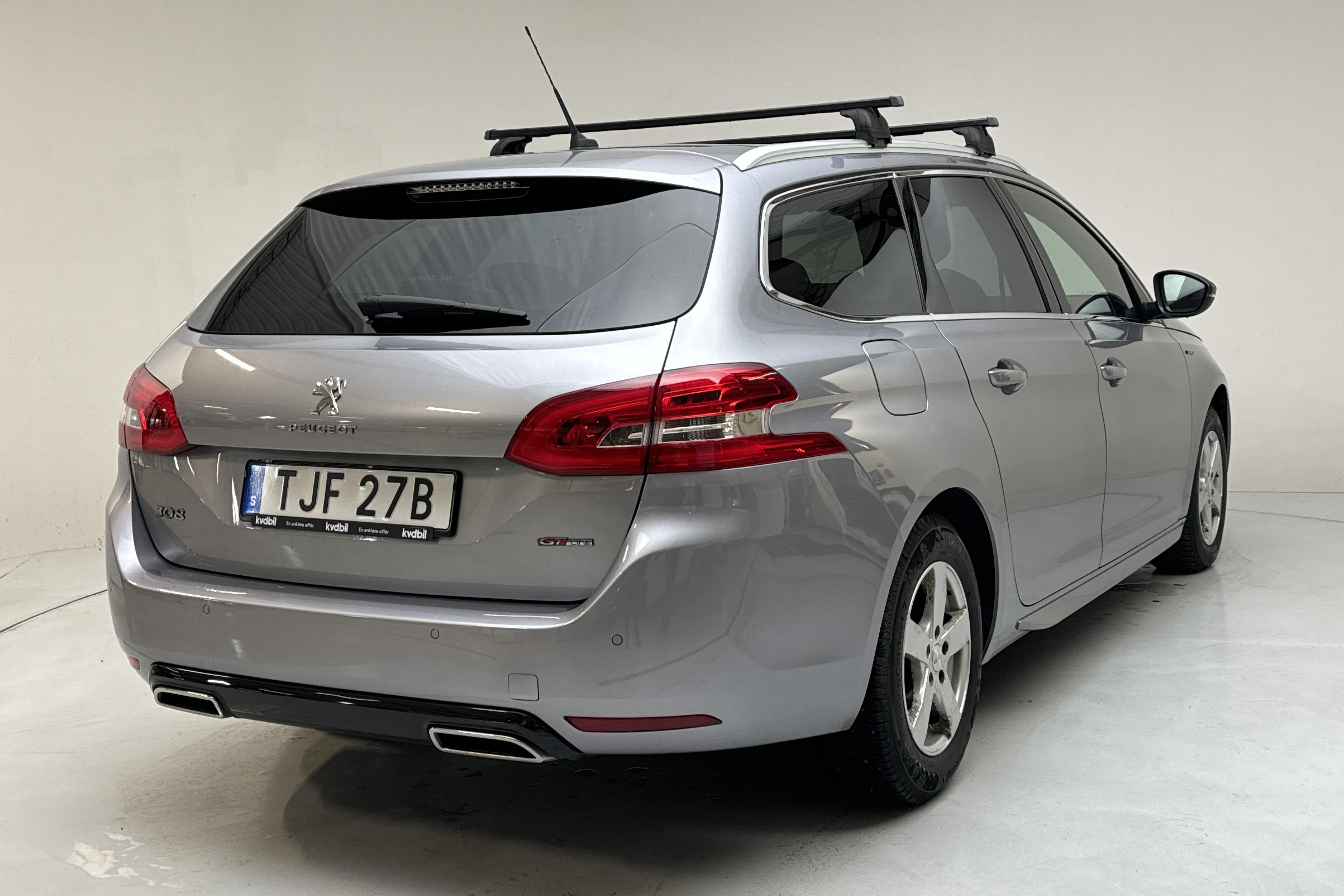 Peugeot 308 SW PureTech (130hk) - 46 250 km - Automatyczna - szary - 2019