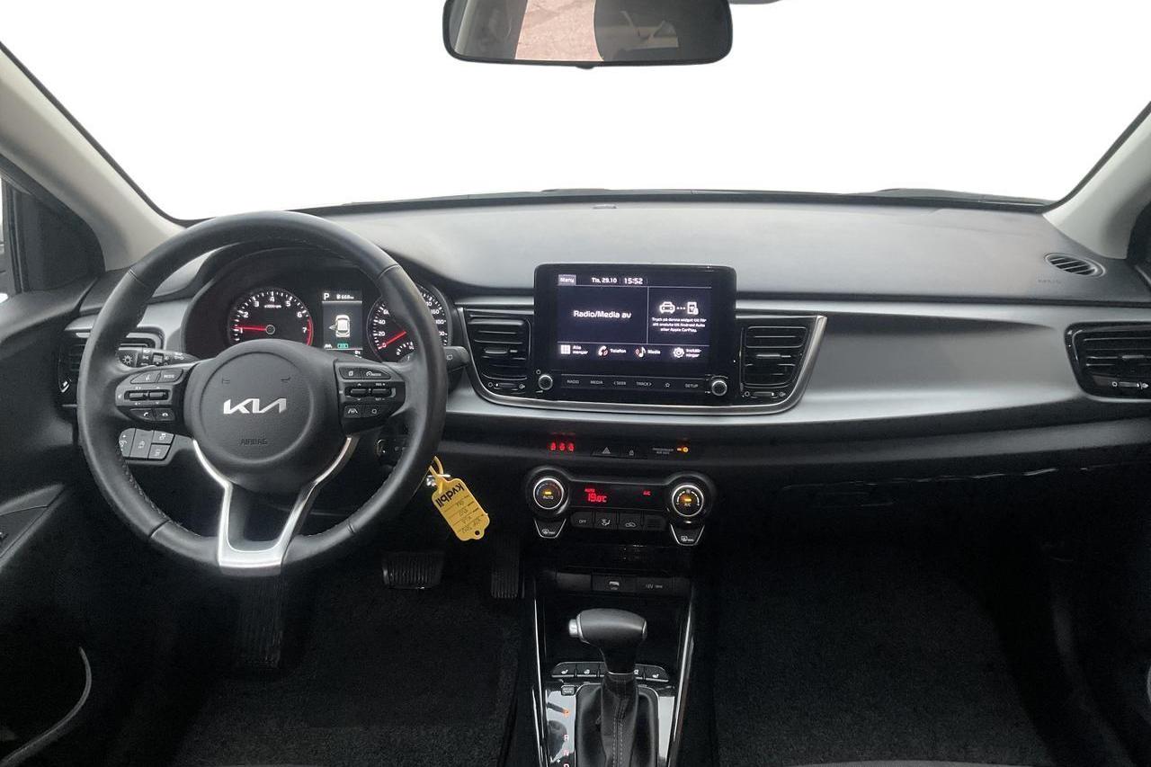 KIA Rio 1.0 T-GDi (100hk) - 4 904 mil - Automat - grå - 2022