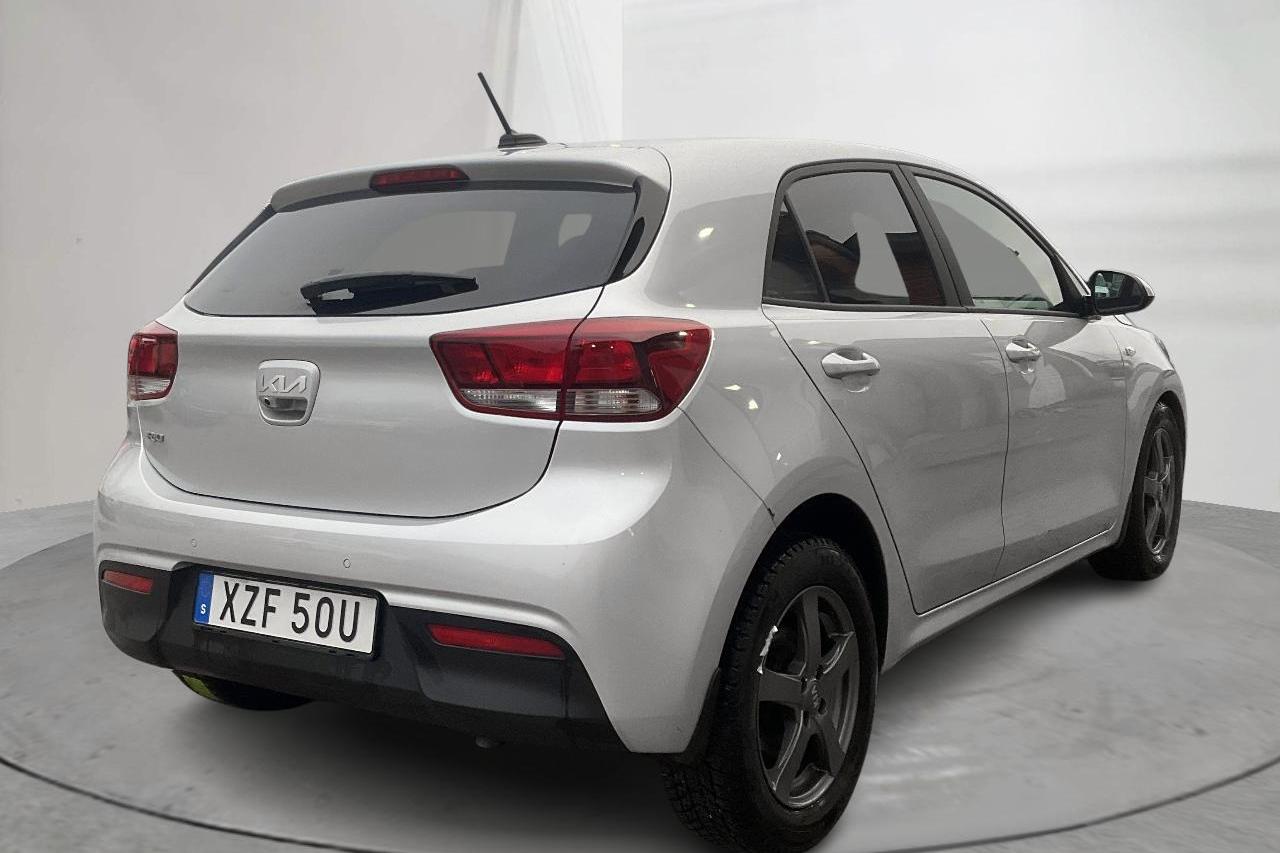 KIA Rio 1.0 T-GDi (100hk) - 4 904 mil - Automat - grå - 2022