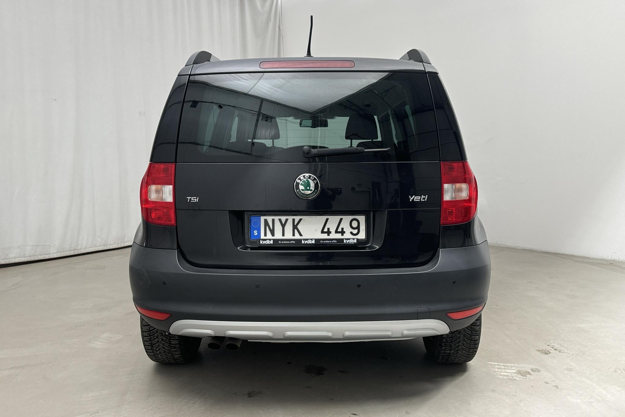 Skoda Yeti 1.4 TSI (122hk) - 74 720 km - Manual - black - 2013