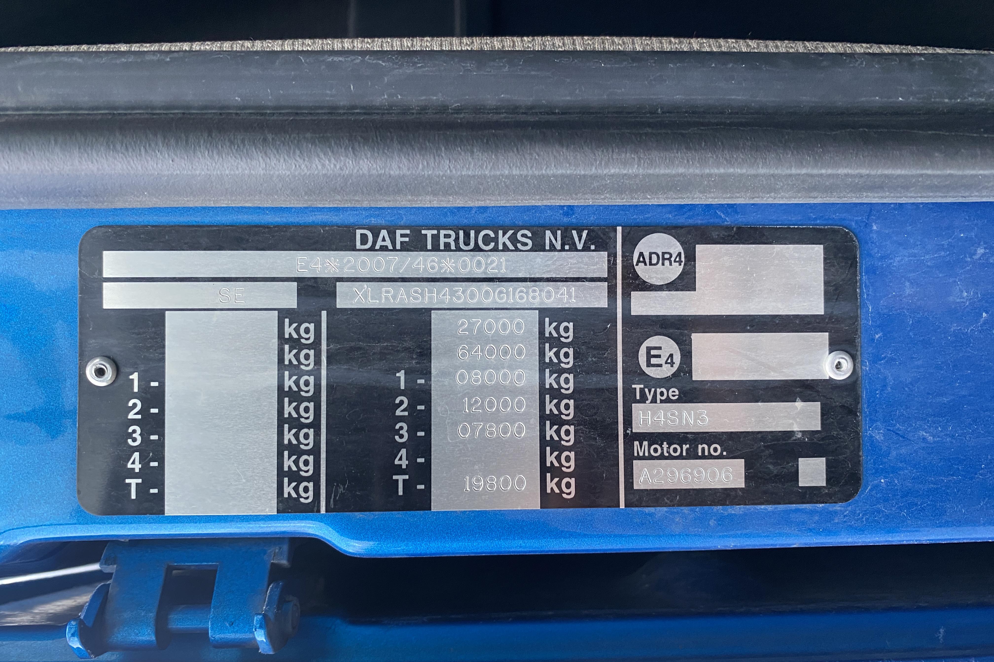 DAF FAS XF480Z - 529 153 km - Automat - 2017