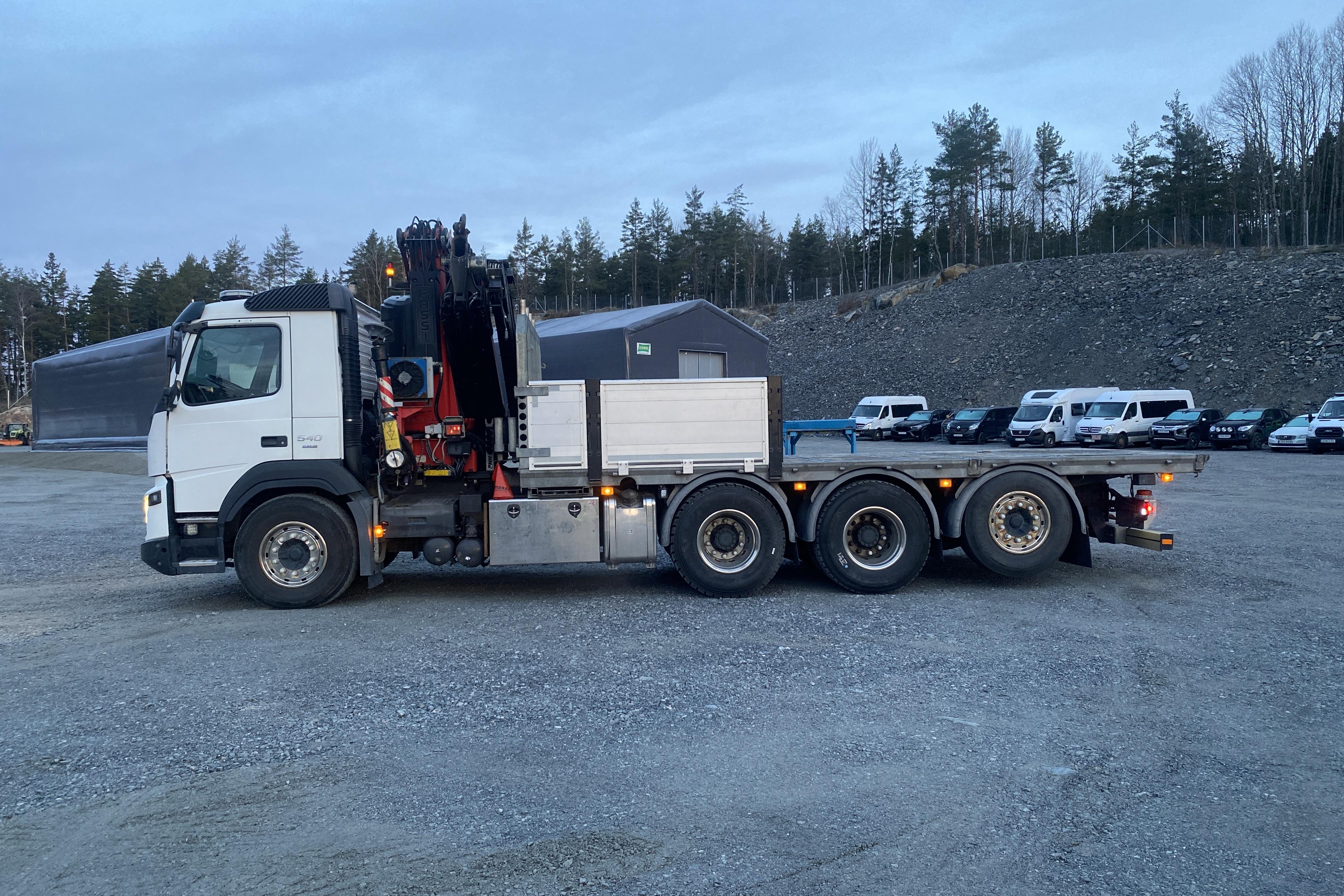 Volvo FMX540 - 376 885 km - Automat - vit - 2016