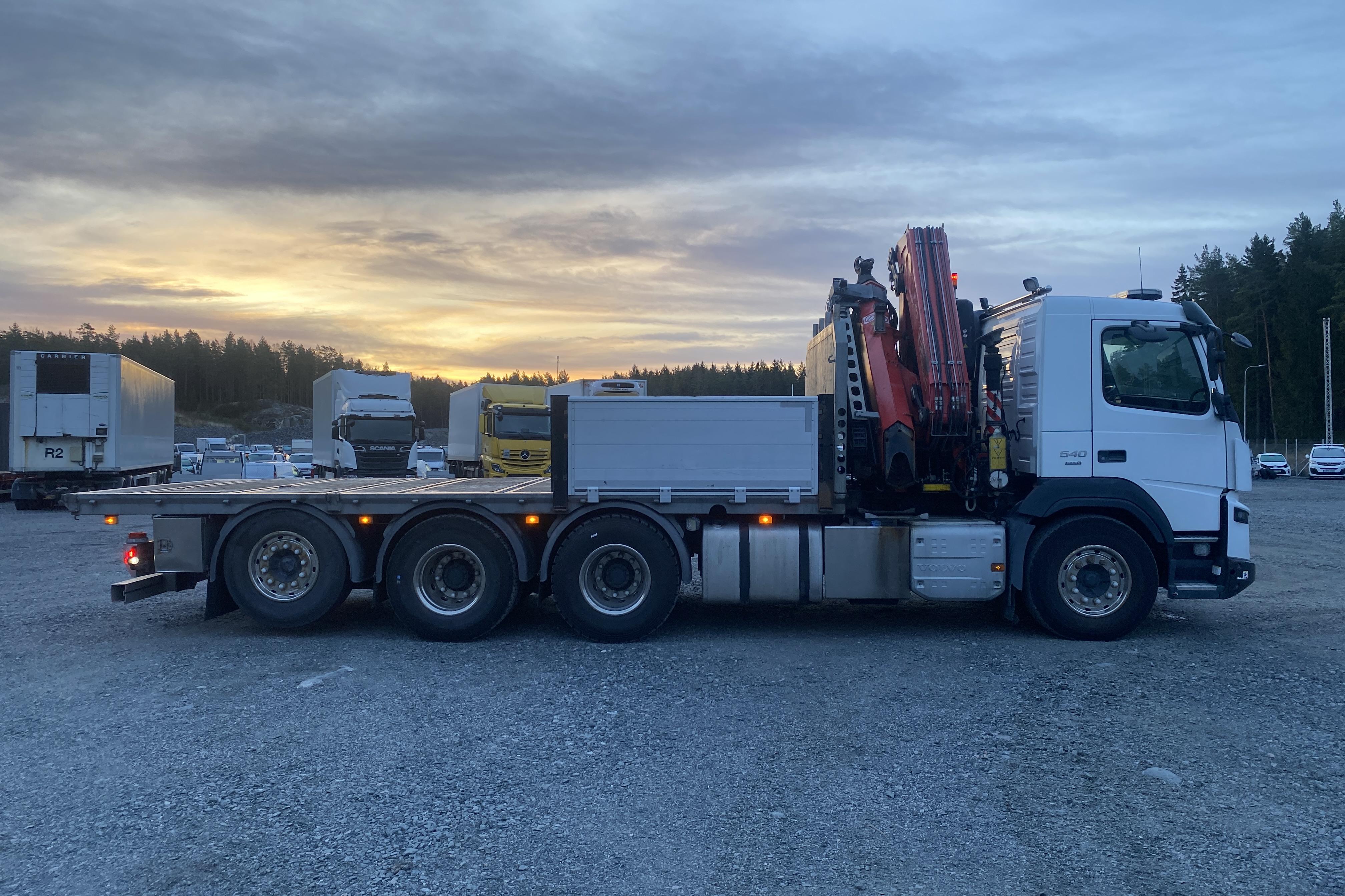 Volvo FMX540 - 376 885 km - Automat - vit - 2016