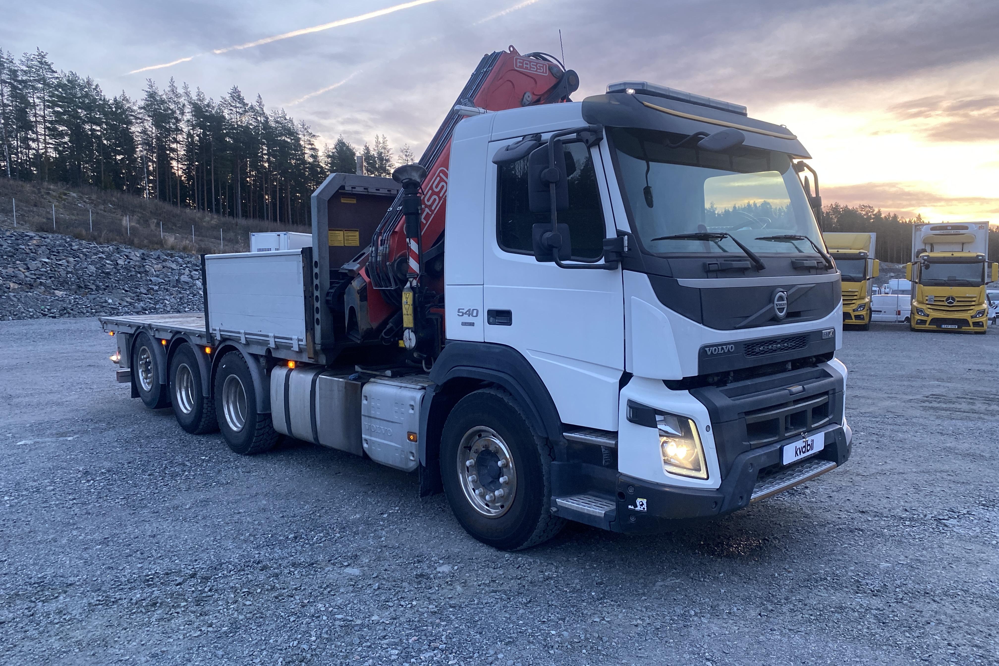 Volvo FMX540 - 376 885 km - Automat - vit - 2016