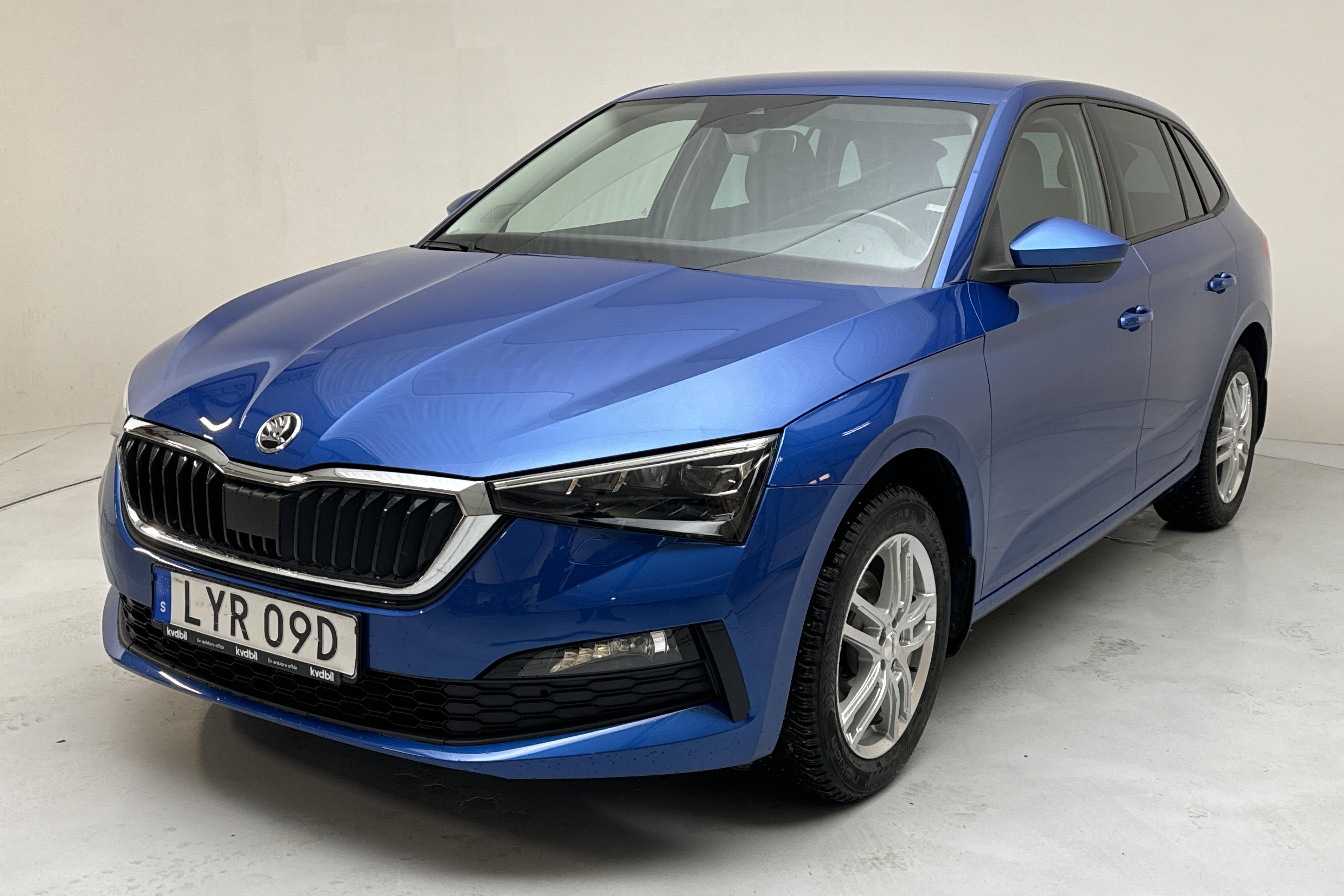 Skoda Scala 1.0 TSI 5dr (115hk) - 42 460 km - Manuaalinen - sininen - 2021