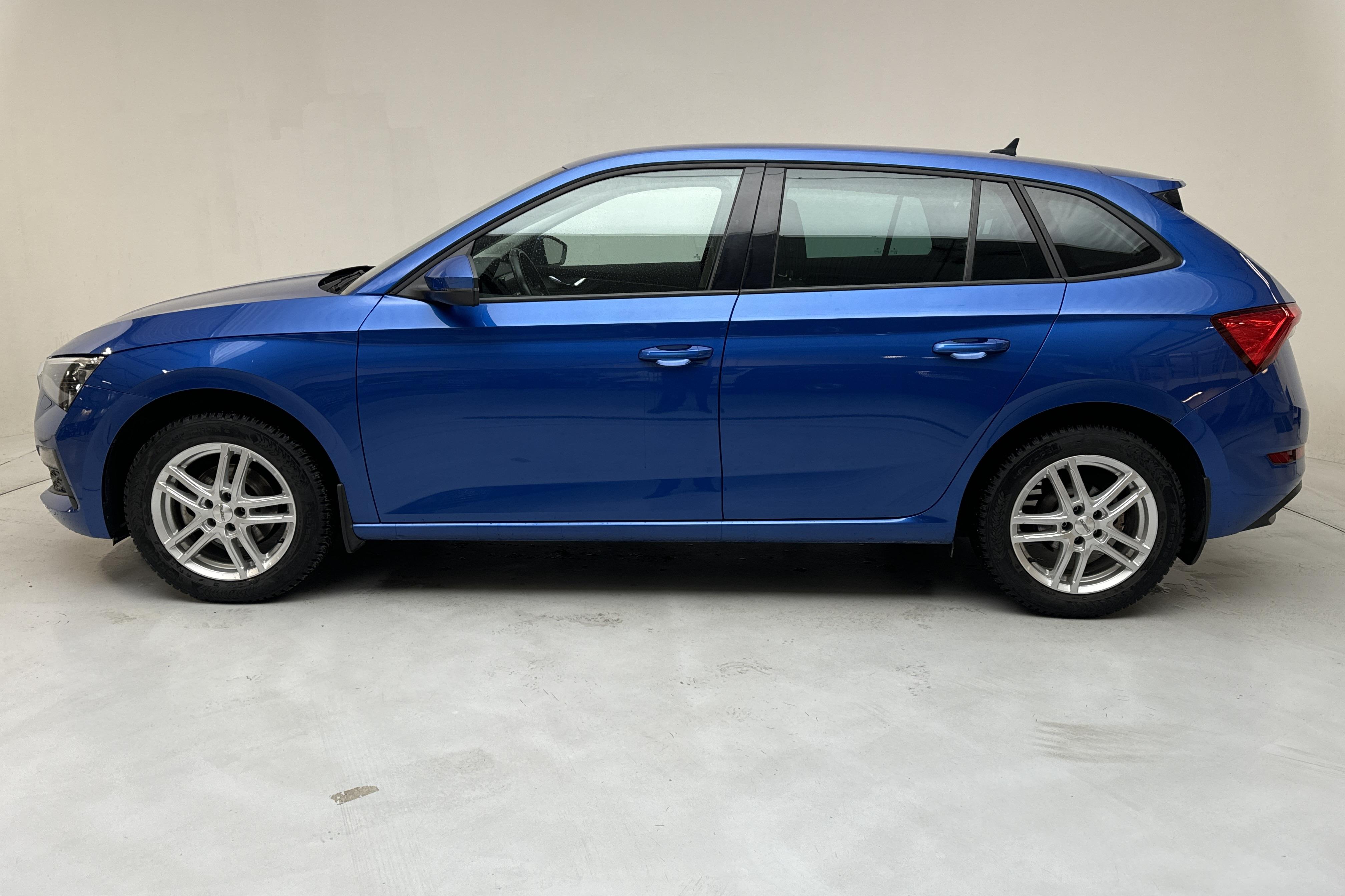 Skoda Scala 1.0 TSI 5dr (115hk) - 42 460 km - Manuaalinen - sininen - 2021