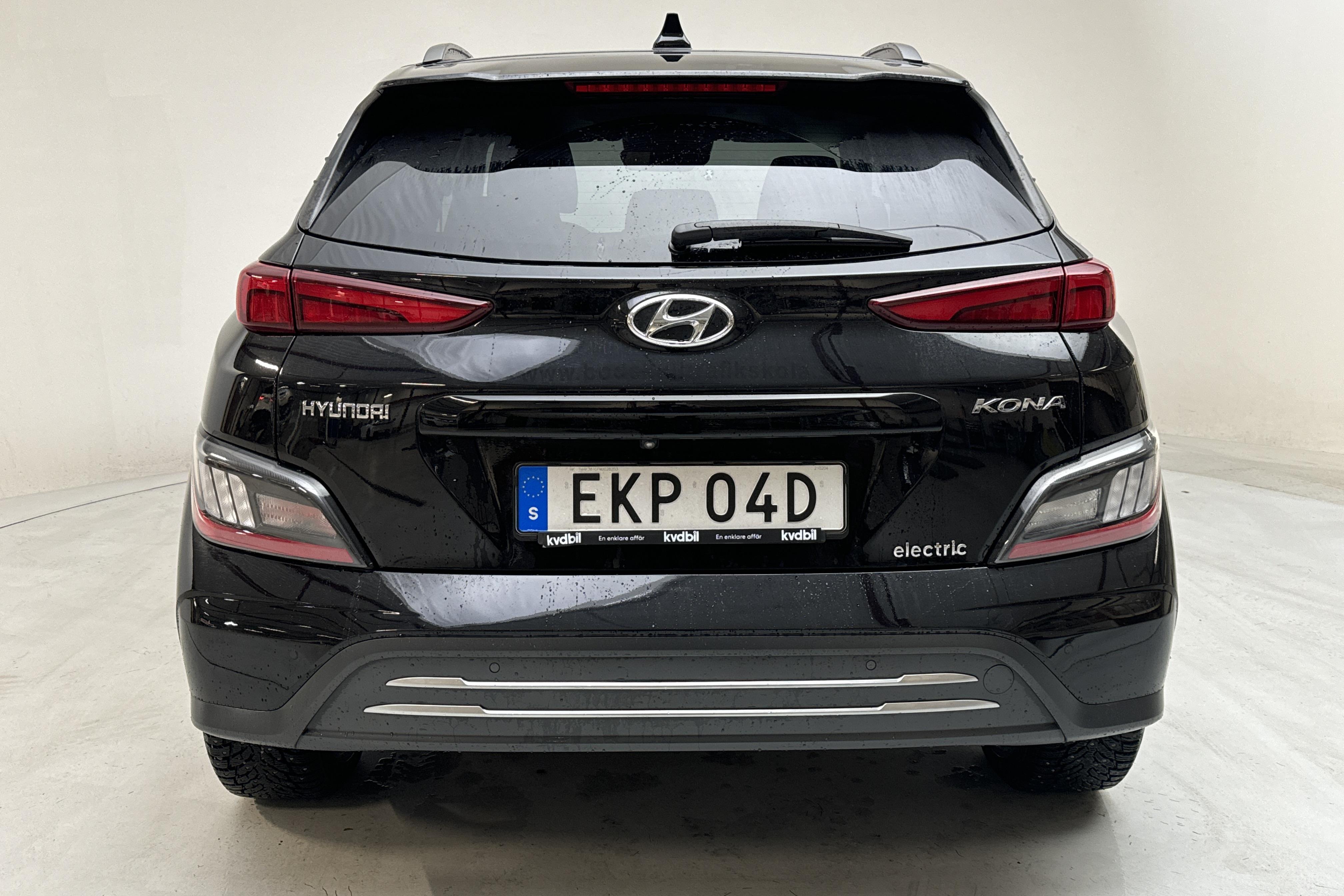 Hyundai Kona Electric 64kWh (204hk) - 4 908 mil - Automat - svart - 2021