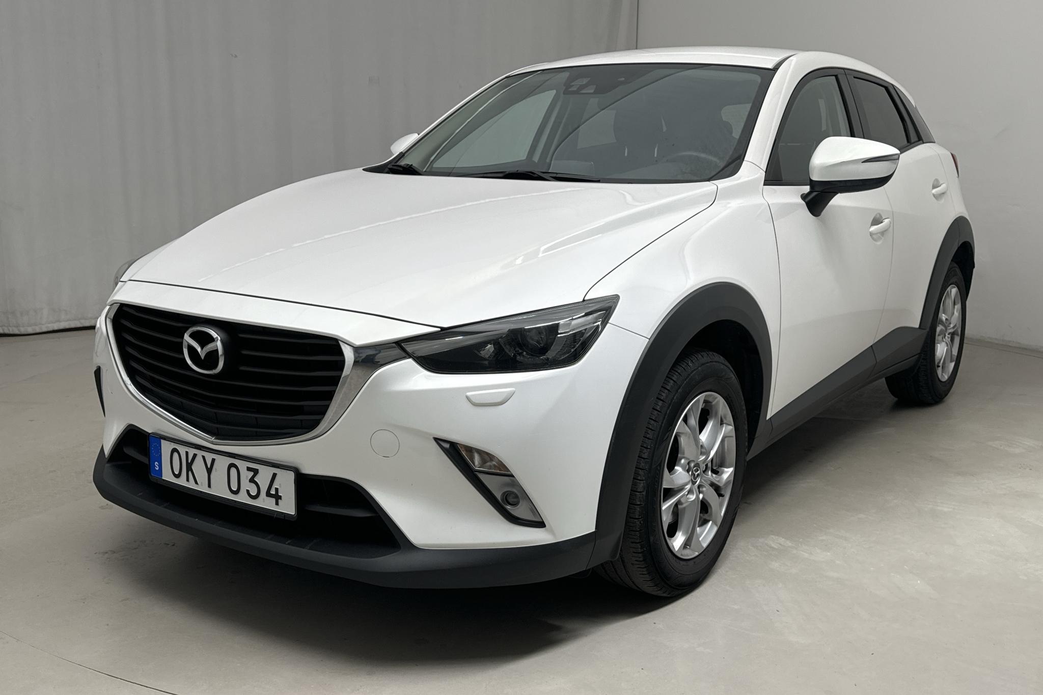 Mazda CX-3 2.0 2WD (120hk) - 8 269 mil - Manuell - vit - 2017