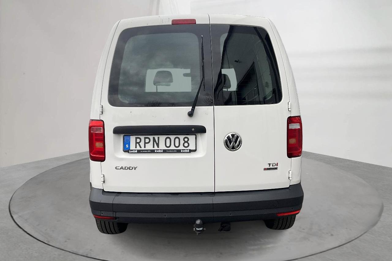 VW Caddy 2.0 TDI Skåp 4MOTION (122hk) - 149 730 km - Manuaalinen - valkoinen - 2016