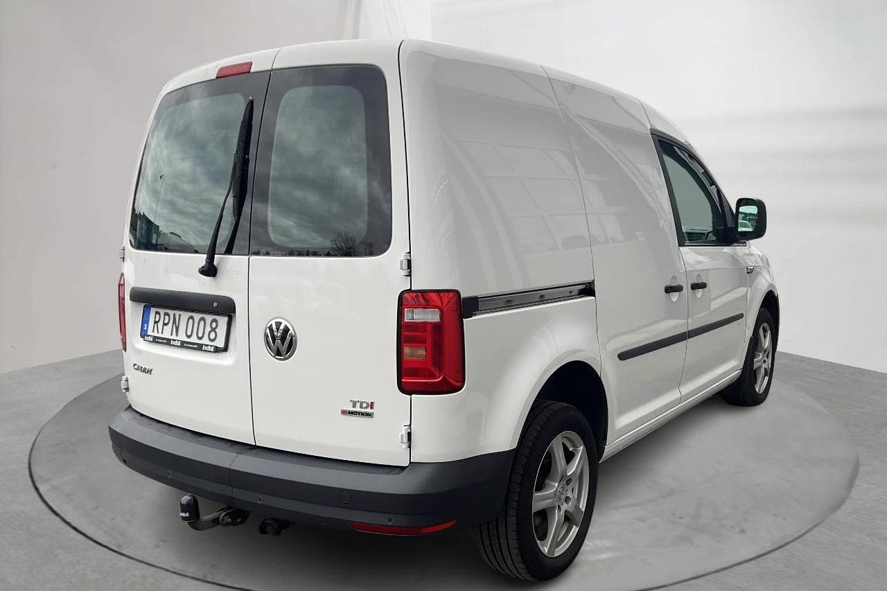 VW Caddy 2.0 TDI Skåp 4MOTION (122hk) - 149 730 km - Manuaalinen - valkoinen - 2016