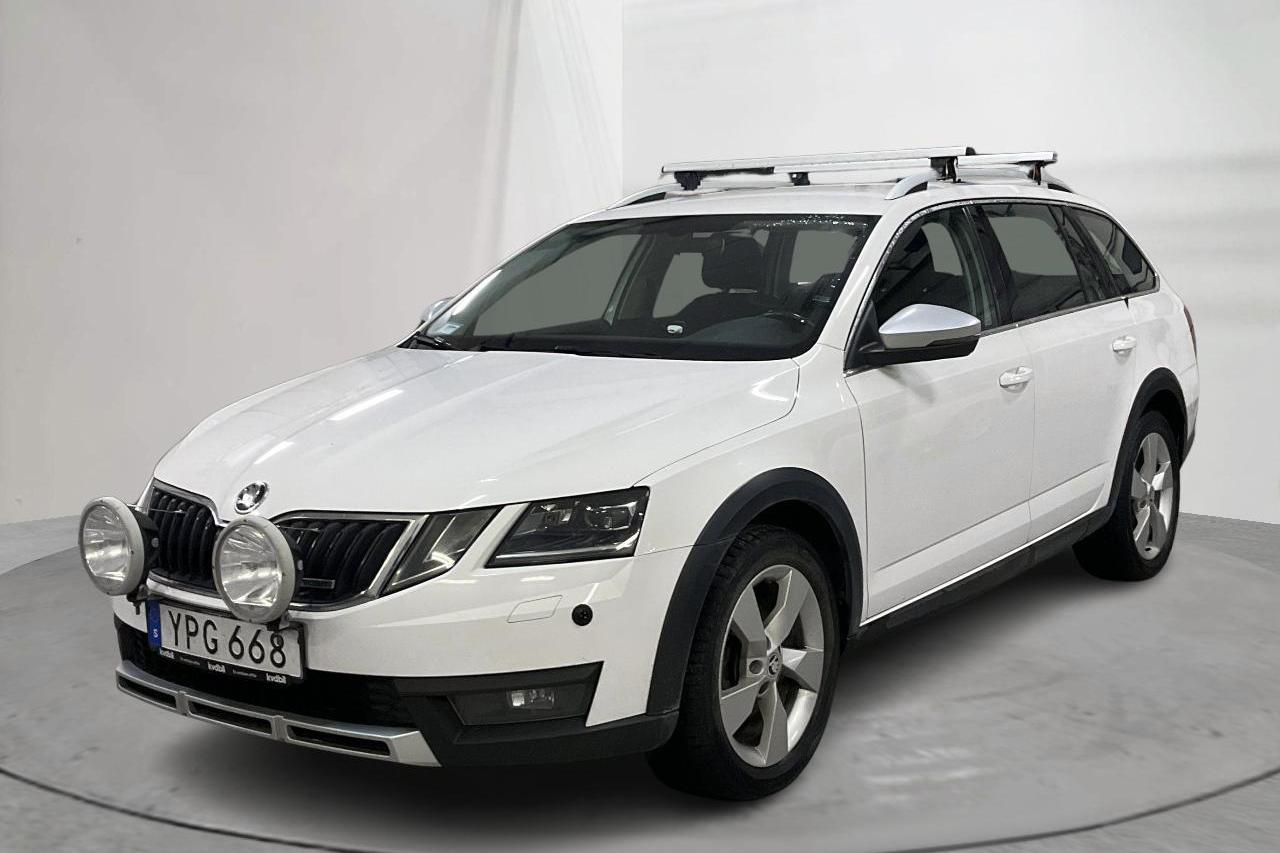 Skoda Octavia Scout II 2.0 TDI 4X4 (150hk) - 119 460 km - Manual - white - 2018