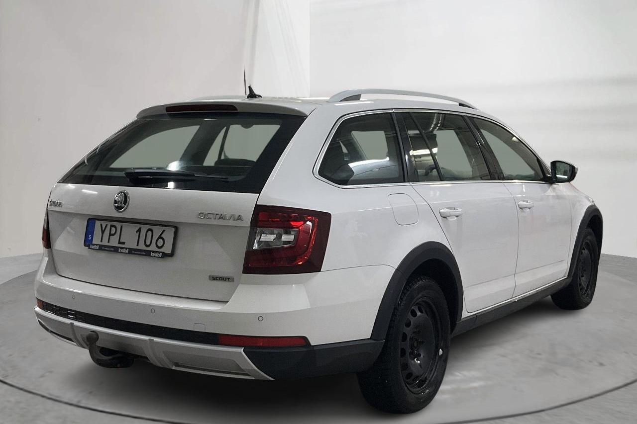 Skoda Octavia Scout II 2.0 TDI 4X4 (150hk) - 141 750 km - Manual - white - 2018