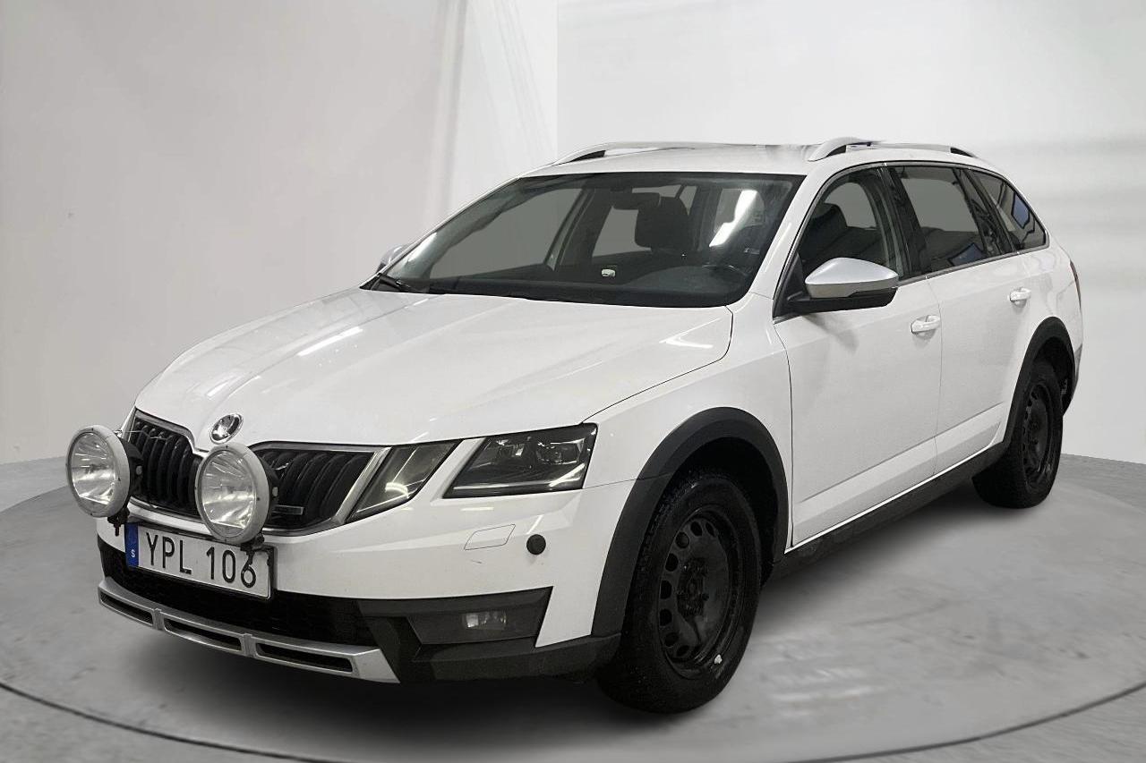 Skoda Octavia Scout II 2.0 TDI 4X4 (150hk) - 141 750 km - Manual - white - 2018