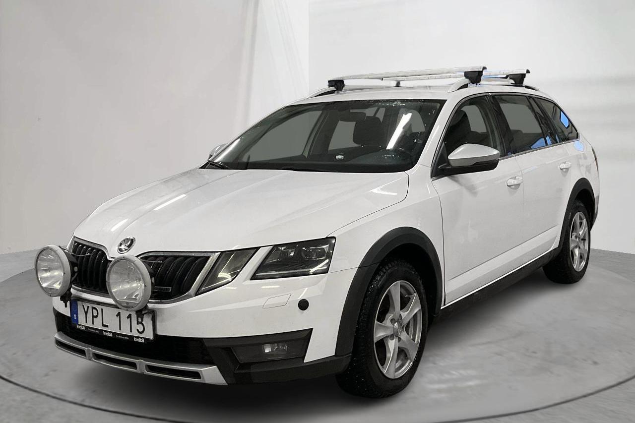 Skoda Octavia Scout II 2.0 TDI 4X4 (150hk) - 155 100 km - Manual - white - 2018