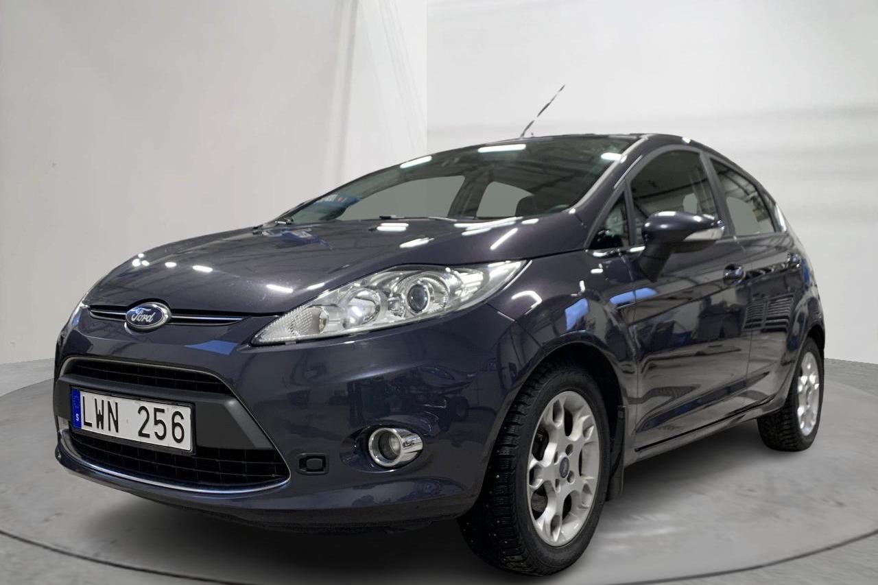 Ford Fiesta 1.25 5dr (82hk) - 117 210 km - Manualna - szary - 2012