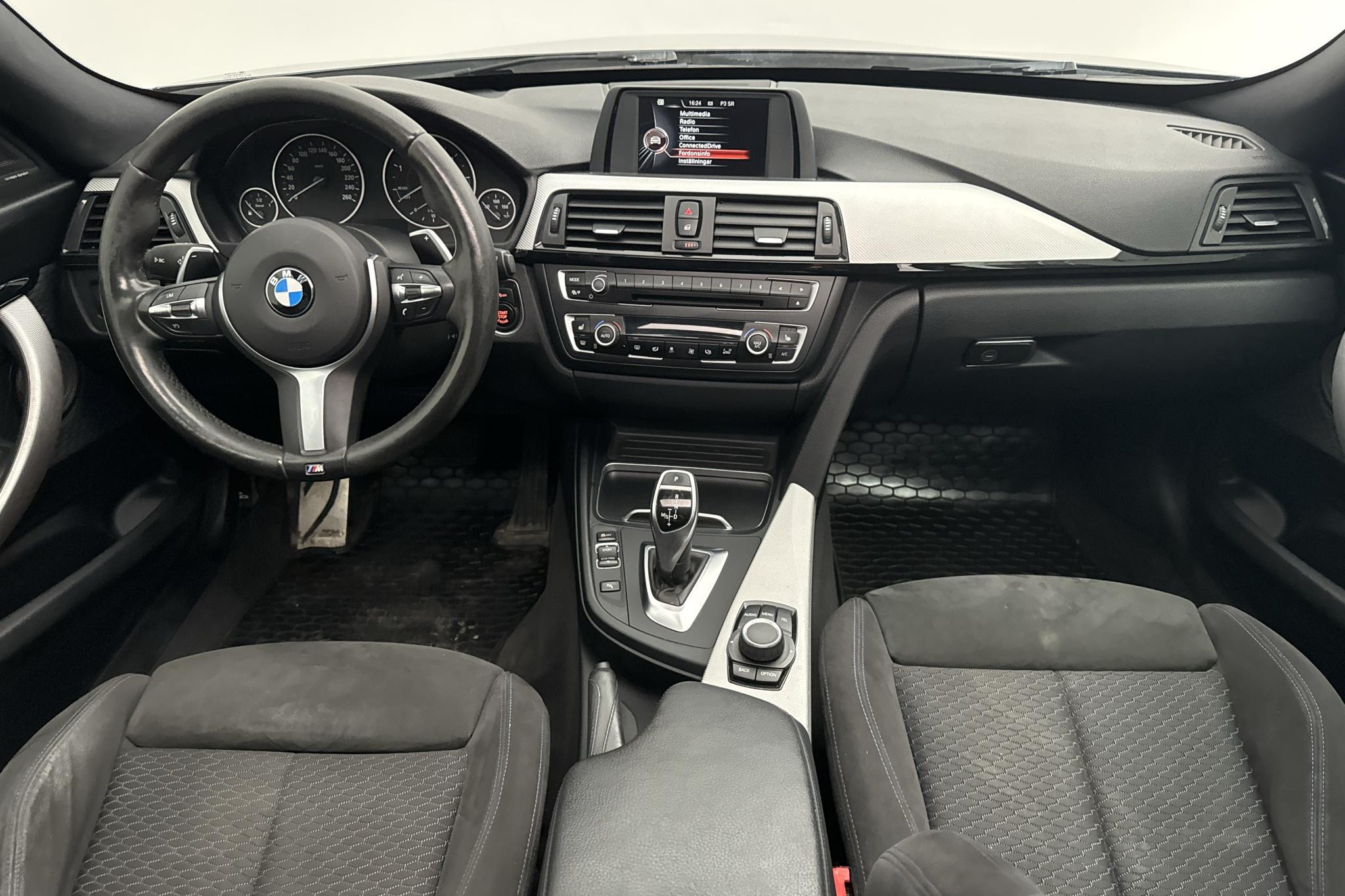 BMW 320d GT xDrive, F34 (190hk) - 148 040 km - Automatic - black - 2016