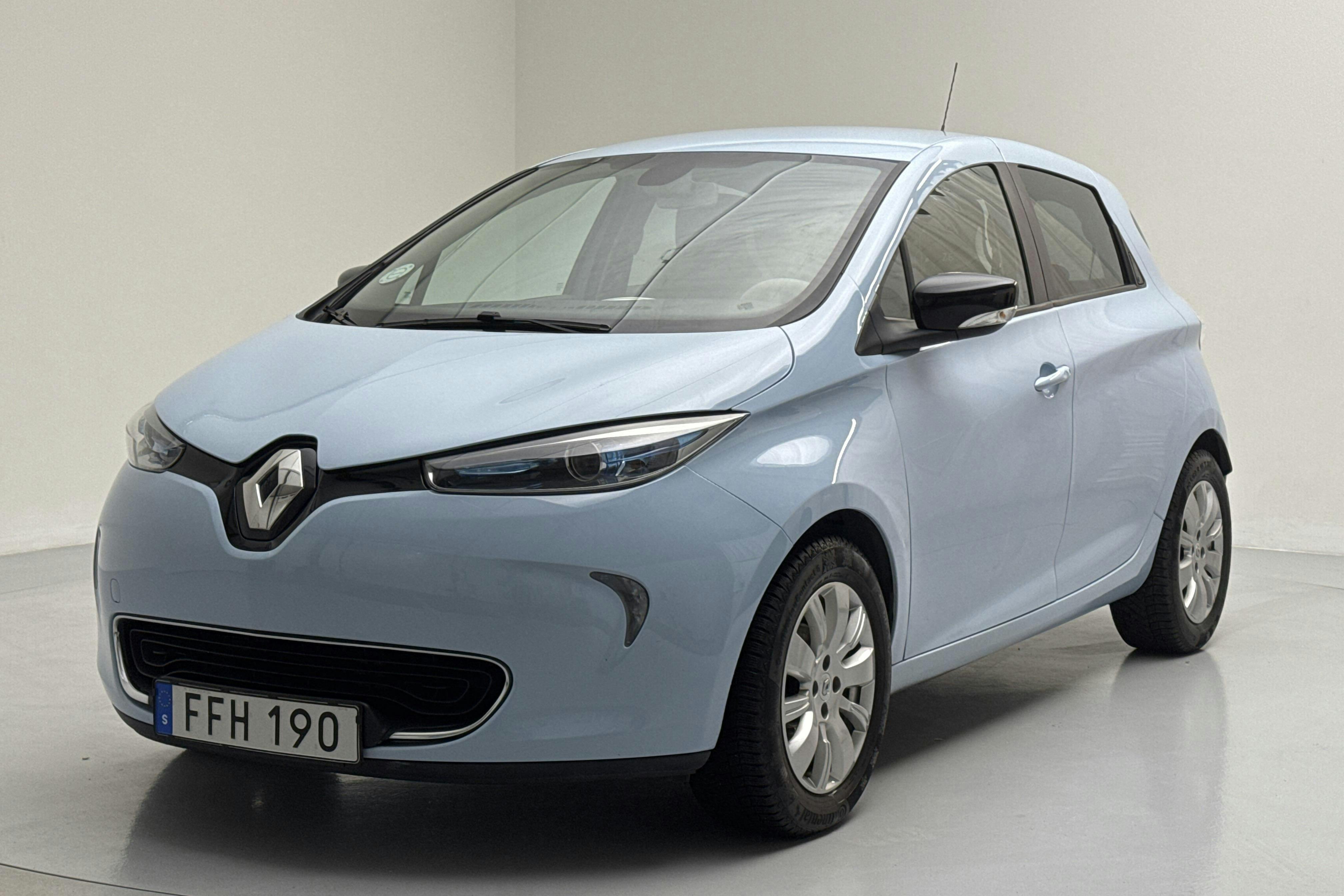 Renault Zoe 22 kWh R88 (88hk) - 8 087 mil - Automat - Light Blue - 2016