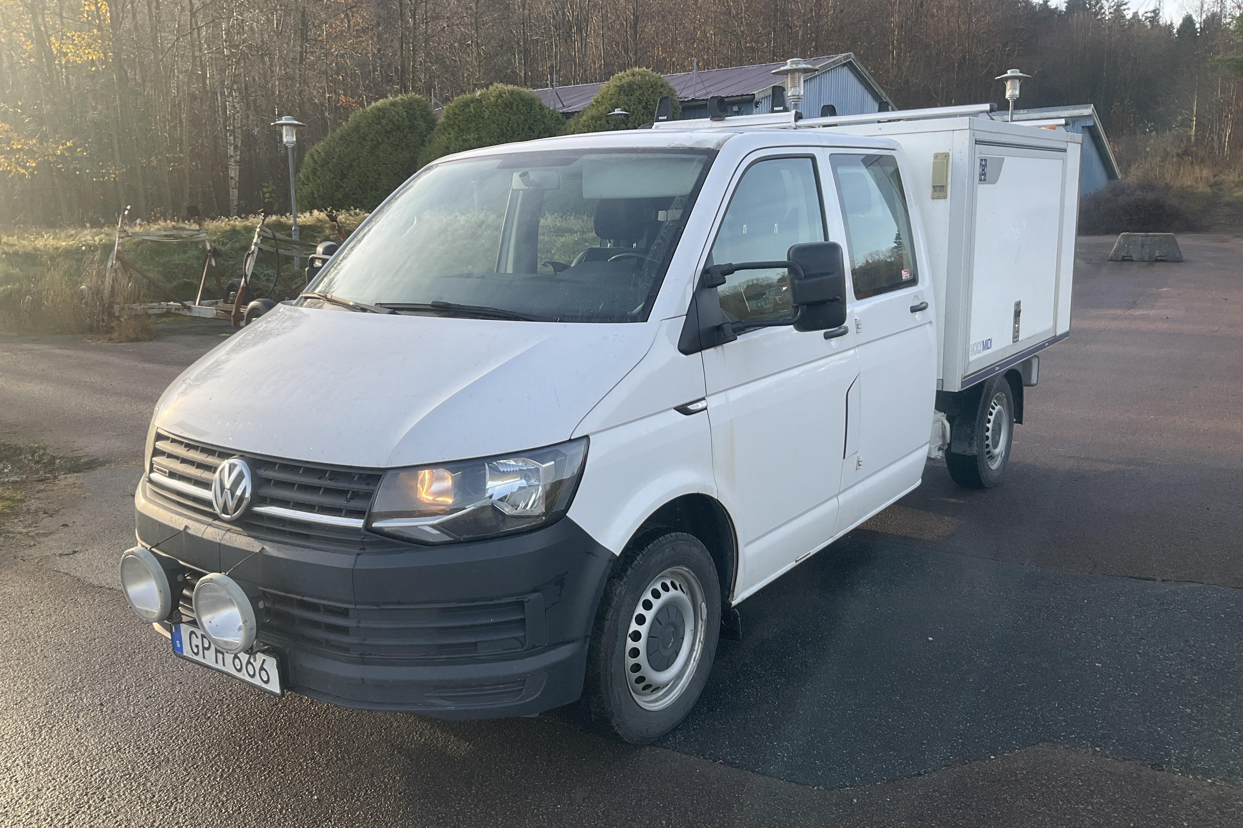 VW Transporter T6 2.0 TDI BMT 4MOTION (150hk) - 135 510 km - Manual - white - 2018