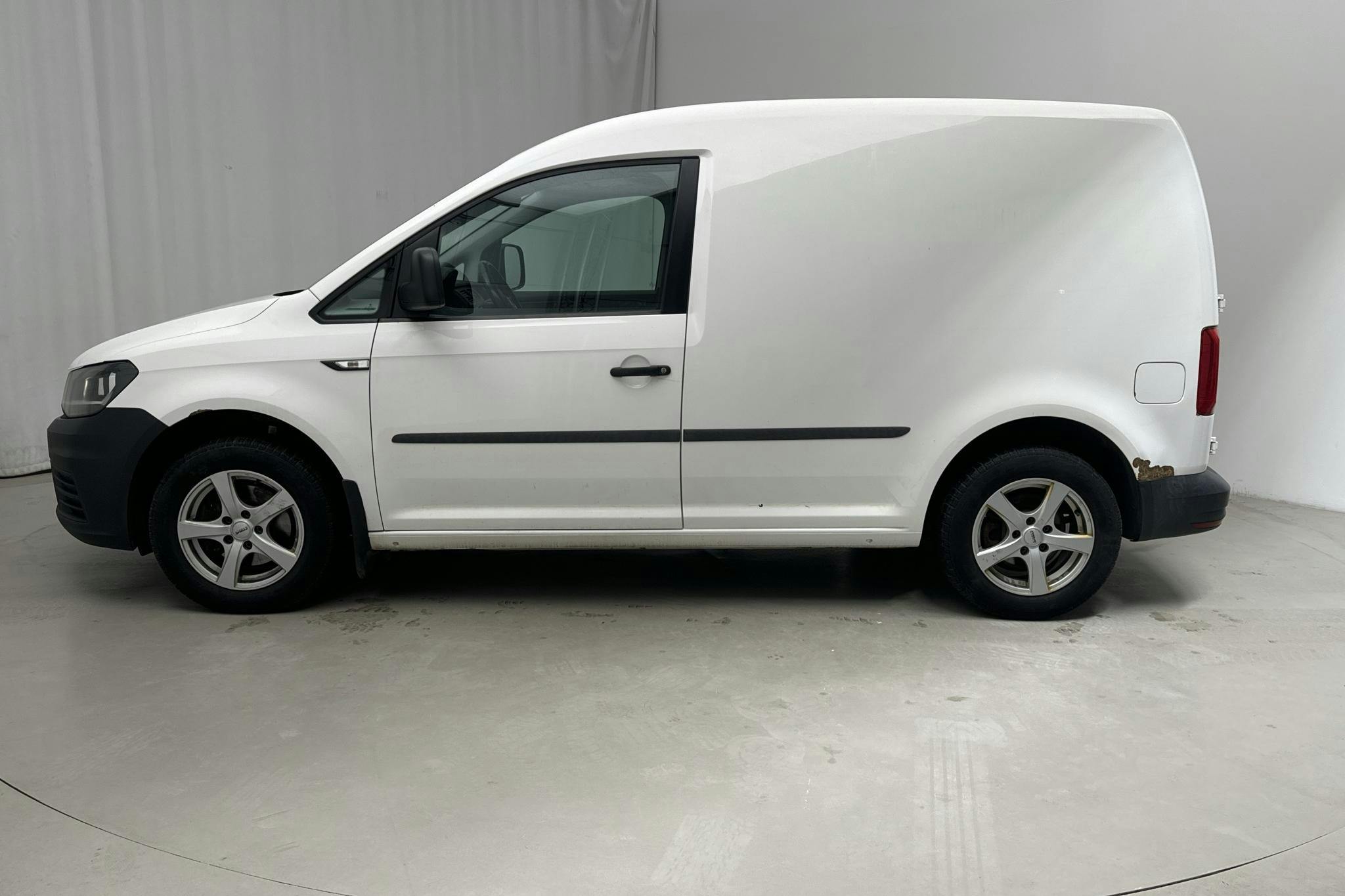 VW Caddy 2.0 TDI Skåp (102hk) - 257 520 km - Automaattinen - valkoinen - 2016