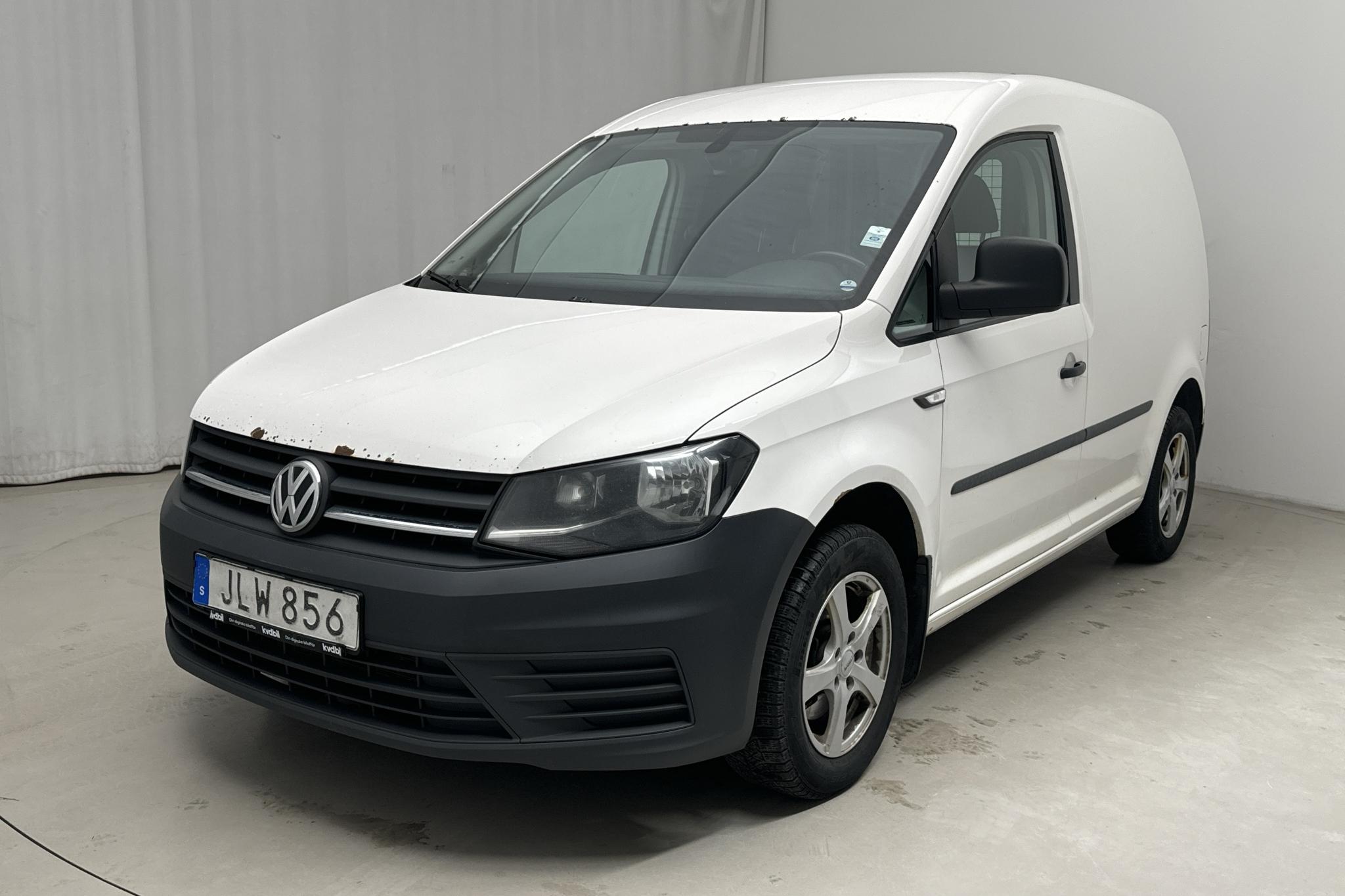 VW Caddy 2.0 TDI Skåp (102hk) - 257 520 km - Automaattinen - valkoinen - 2016