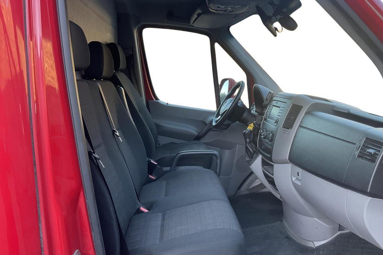 Mercedes Sprinter 316 CDI Pickup/Chassi (163hk) - 253 230 km - Automaattinen - punainen - 2016