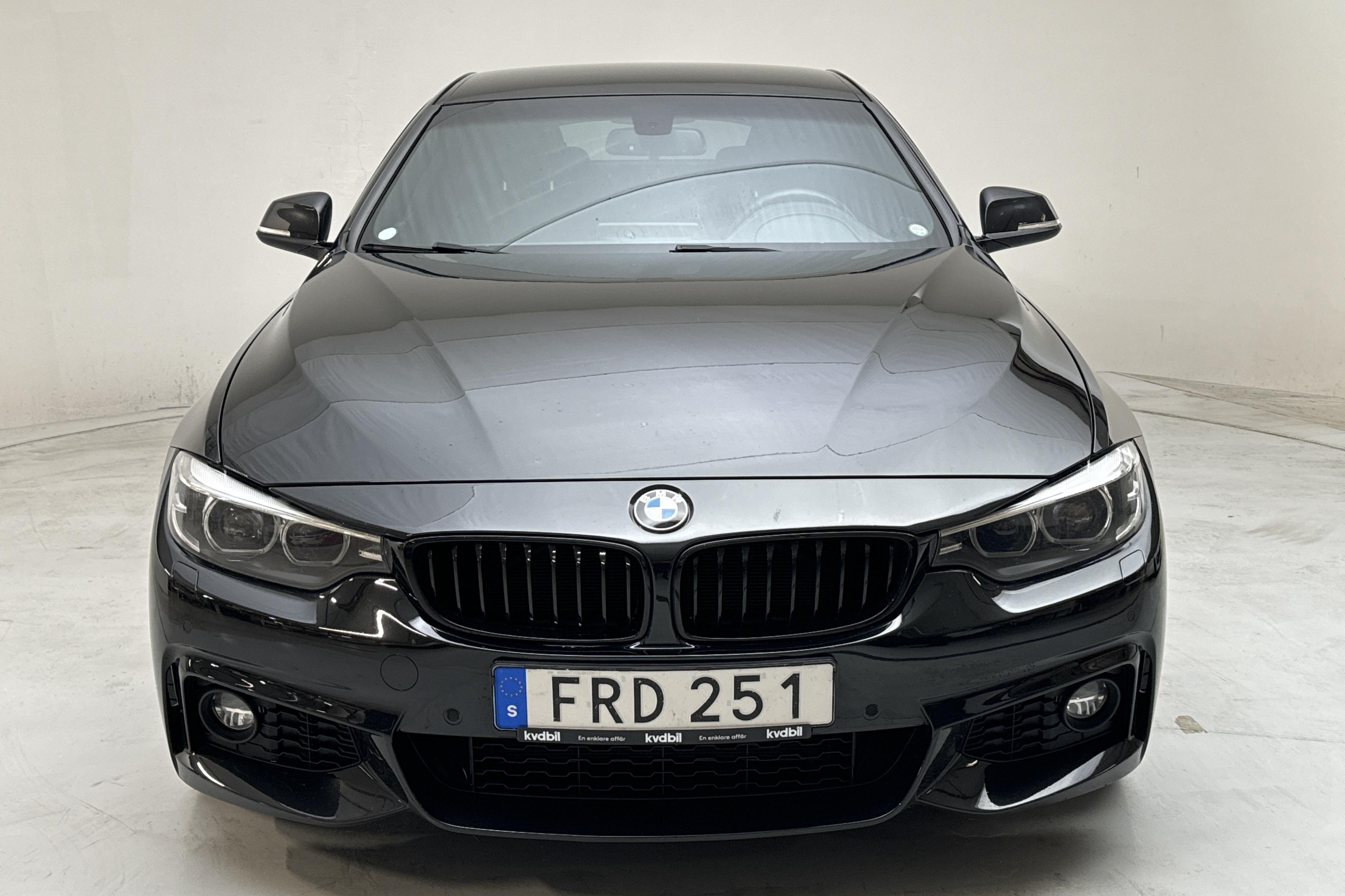 BMW 430i Gran Coupé, F36 (252hk) - 104 040 km - Automatyczna - czarny - 2018