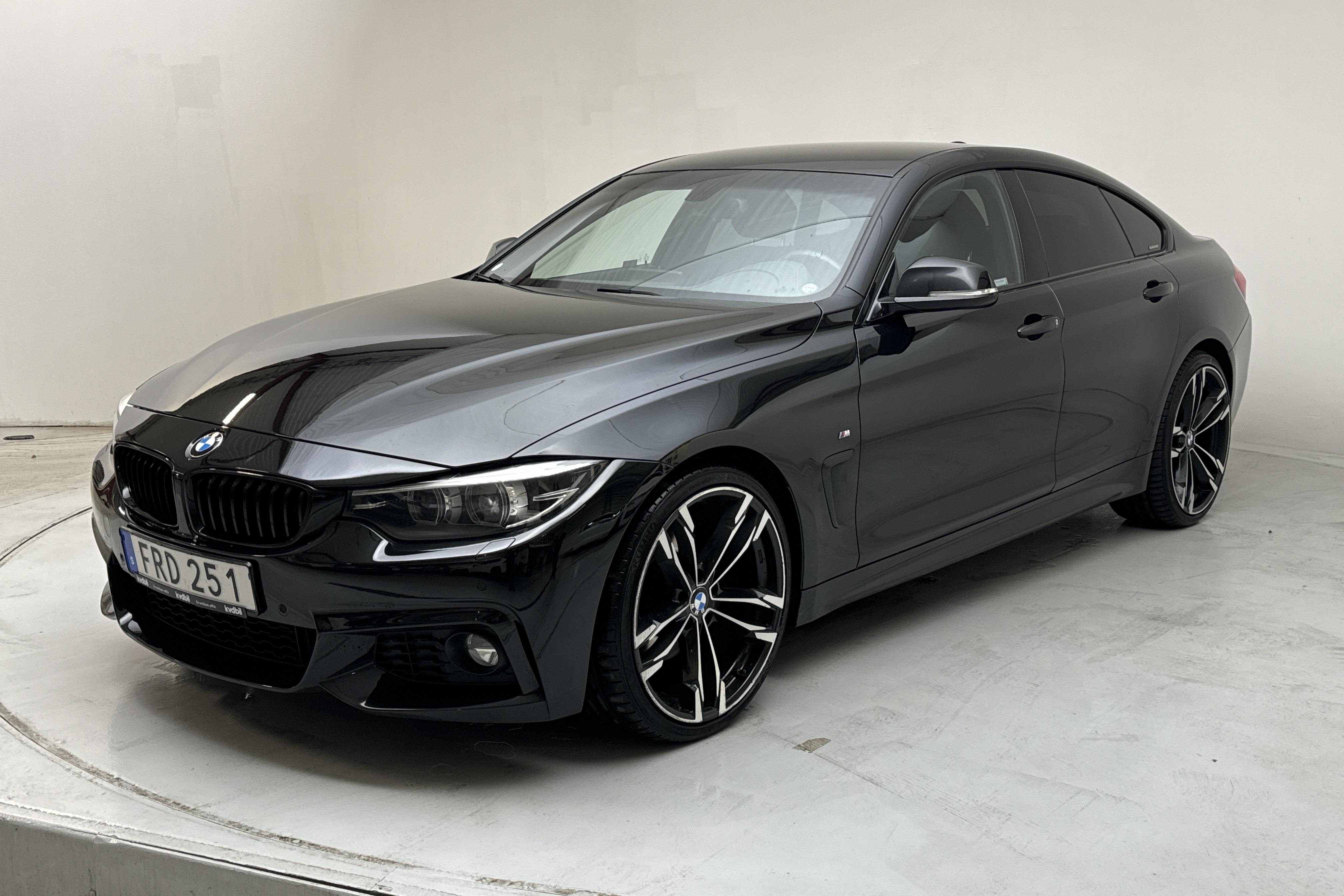 BMW 430i Gran Coupé, F36 (252hk) - 104 040 km - Automatyczna - czarny - 2018