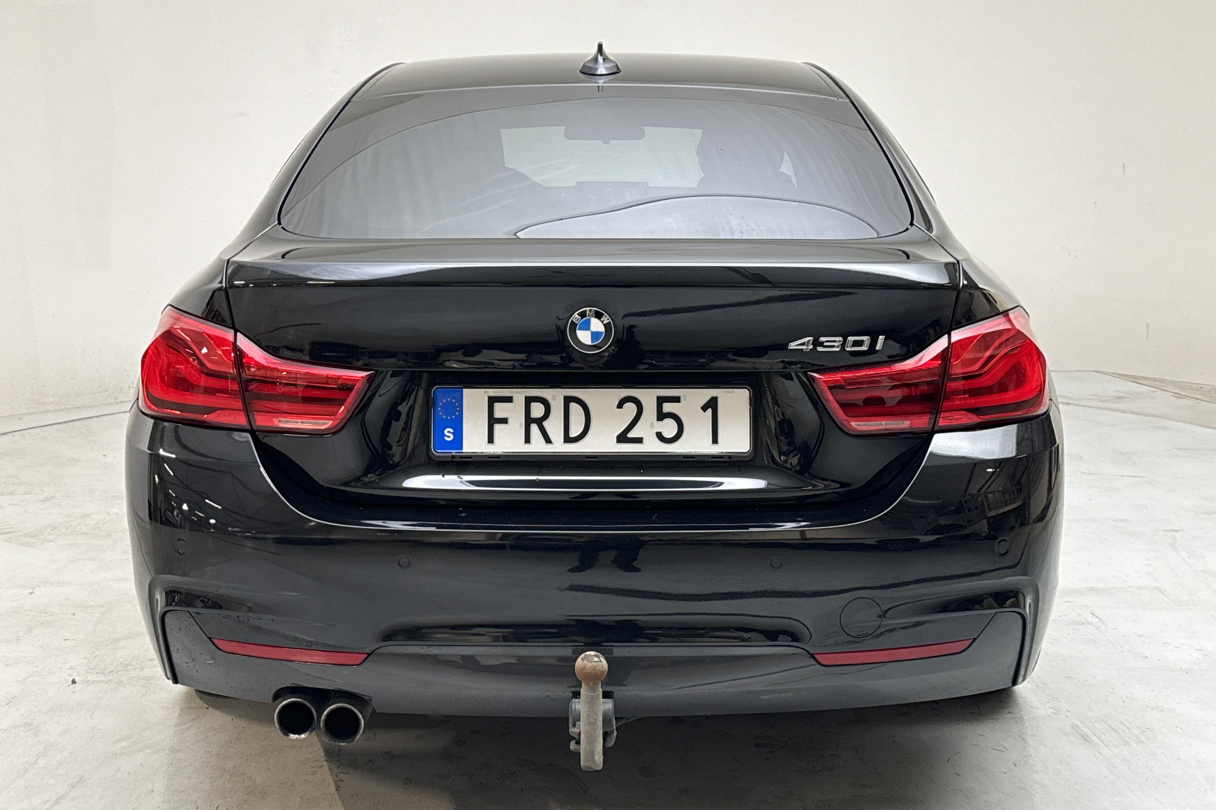 BMW 430i Gran Coupé, F36 (252hk) - 104 040 km - Automatyczna - czarny - 2018