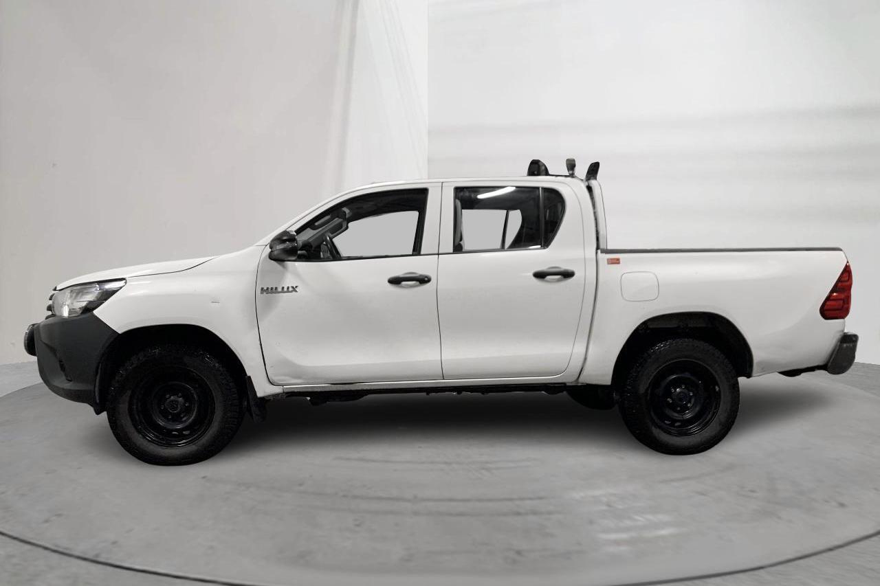 Toyota Hilux 2.4 D 4WD (150hk) - 147 590 km - Manuaalinen - valkoinen - 2019