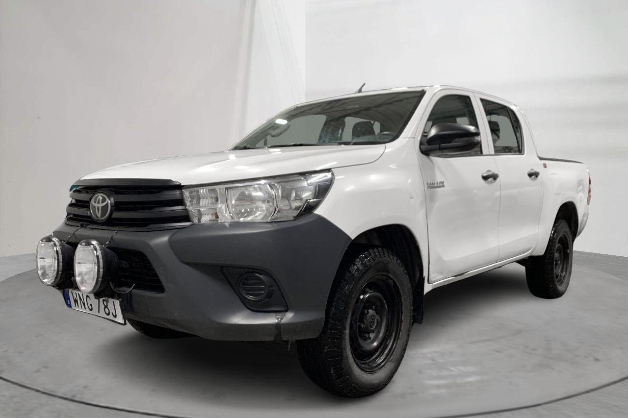 Toyota Hilux 2.4 D 4WD (150hk) - 147 590 km - Manuaalinen - valkoinen - 2019