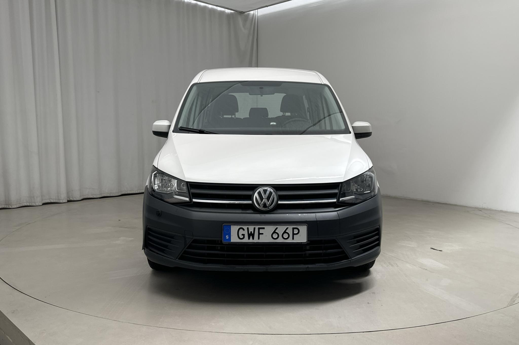 VW Caddy Maxi Life 2.0 TDI (102hk) - 6 444 mil - Automat - vit - 2019