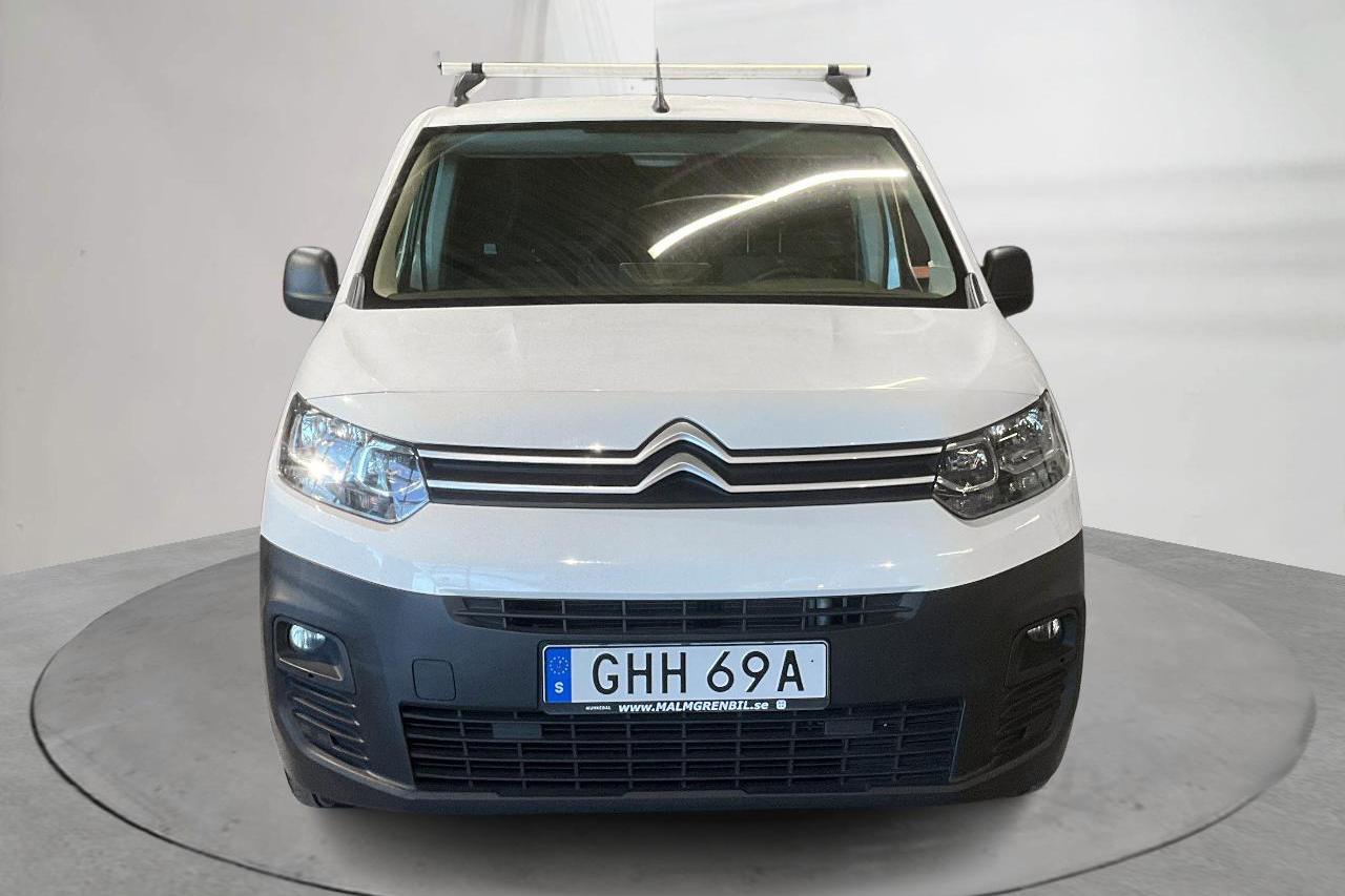 Citroen Berlingo 1.5 BlueHDi Skåp (75hk) - 121 740 km - Manuaalinen - valkoinen - 2019