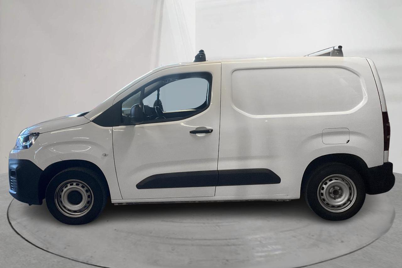 Citroen Berlingo 1.5 BlueHDi Skåp (75hk) - 121 740 km - Manuaalinen - valkoinen - 2019