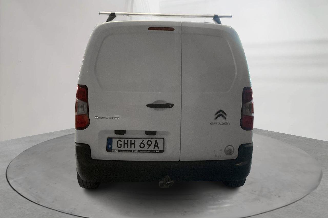 Citroen Berlingo 1.5 BlueHDi Skåp (75hk) - 121 740 km - Manuaalinen - valkoinen - 2019