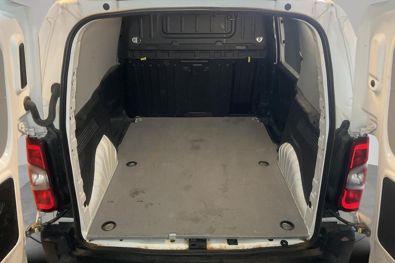 Citroen Berlingo 1.5 BlueHDi Skåp (75hk) - 121 740 km - Manuaalinen - valkoinen - 2019