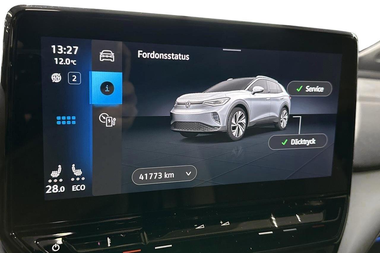 VW ID.4 77kWh (204hk) - 4 177 mil - Automat - vit - 2023