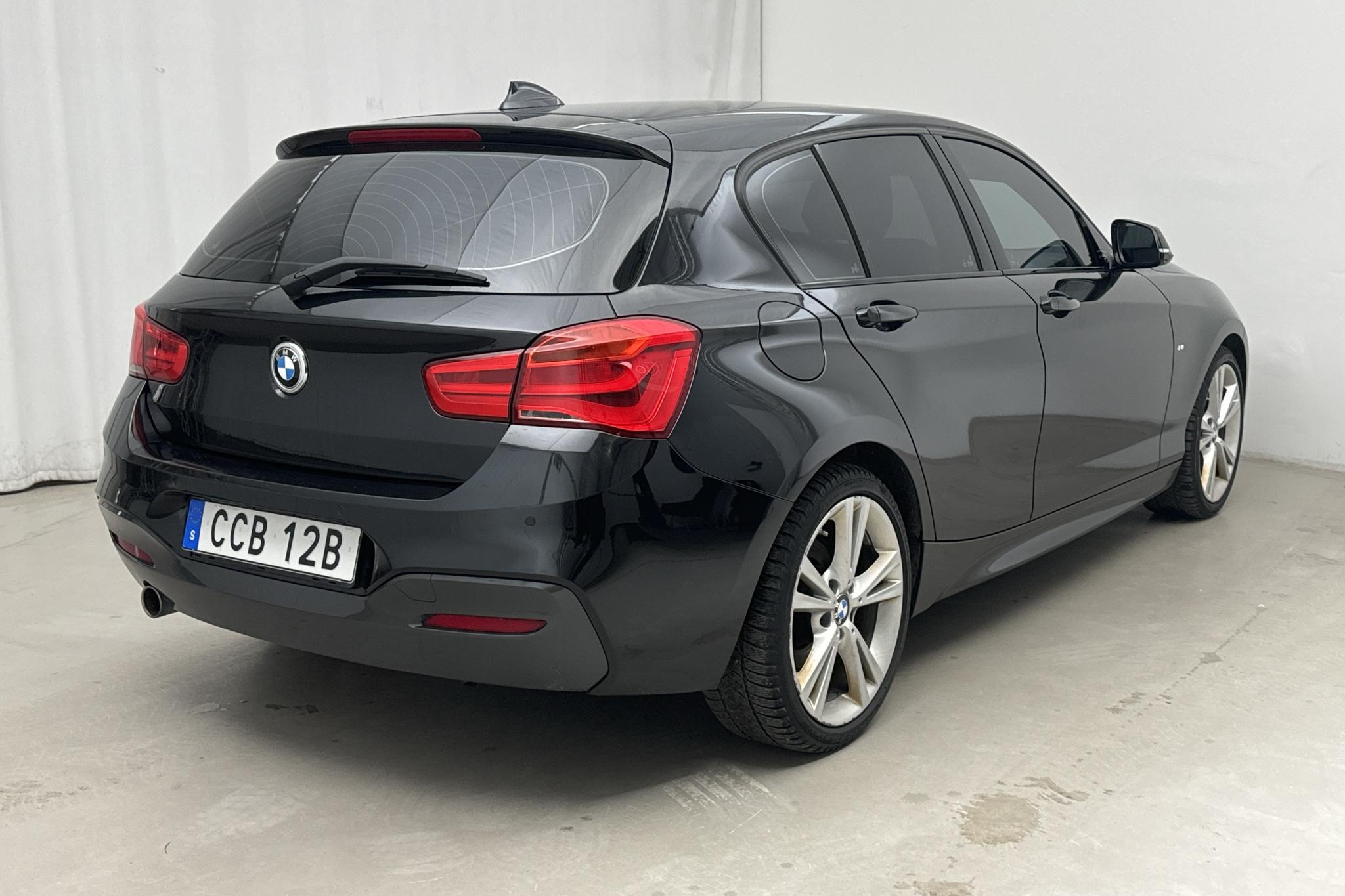 BMW 118i 5dr, F20 (136hk) - 7 457 mil - Manuell - svart - 2019