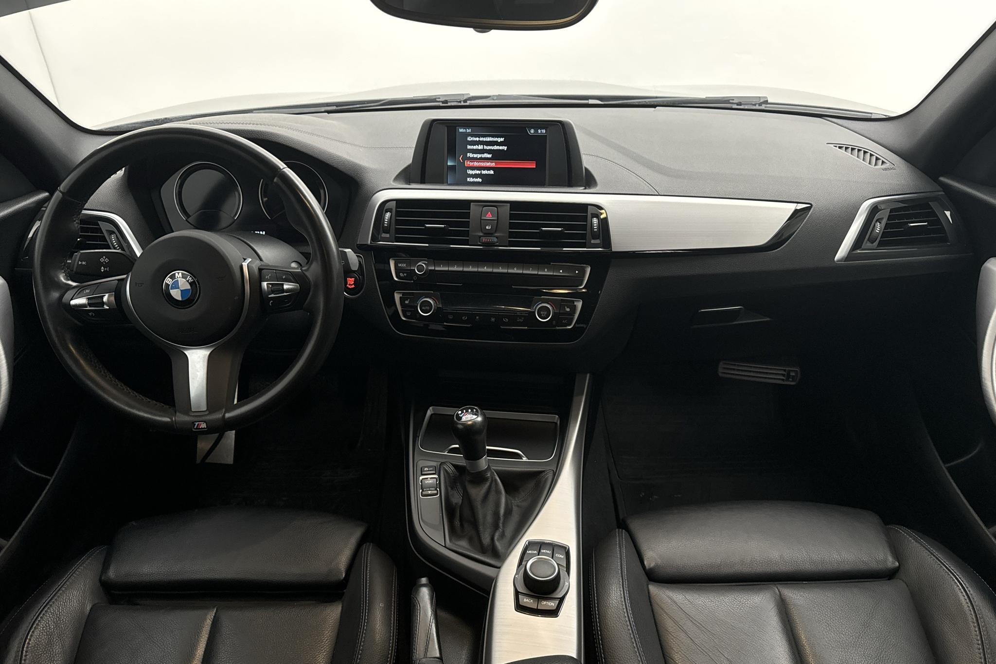 BMW 118i 5dr, F20 (136hk) - 7 457 mil - Manuell - svart - 2019