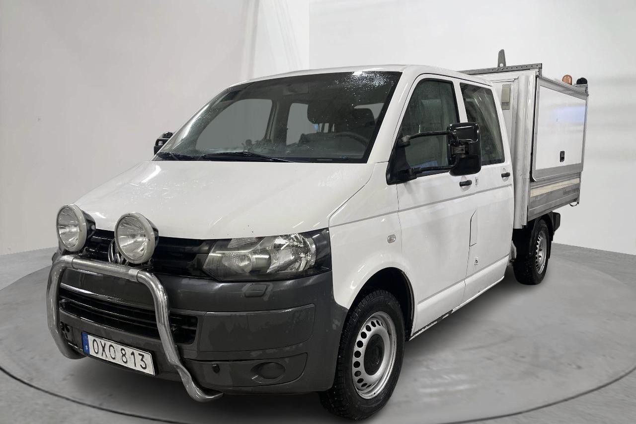 VW Transporter T5 2.0 TDI Pickup 4MOTION (140hk) - 12 356 mil - Manuell - vit - 2012