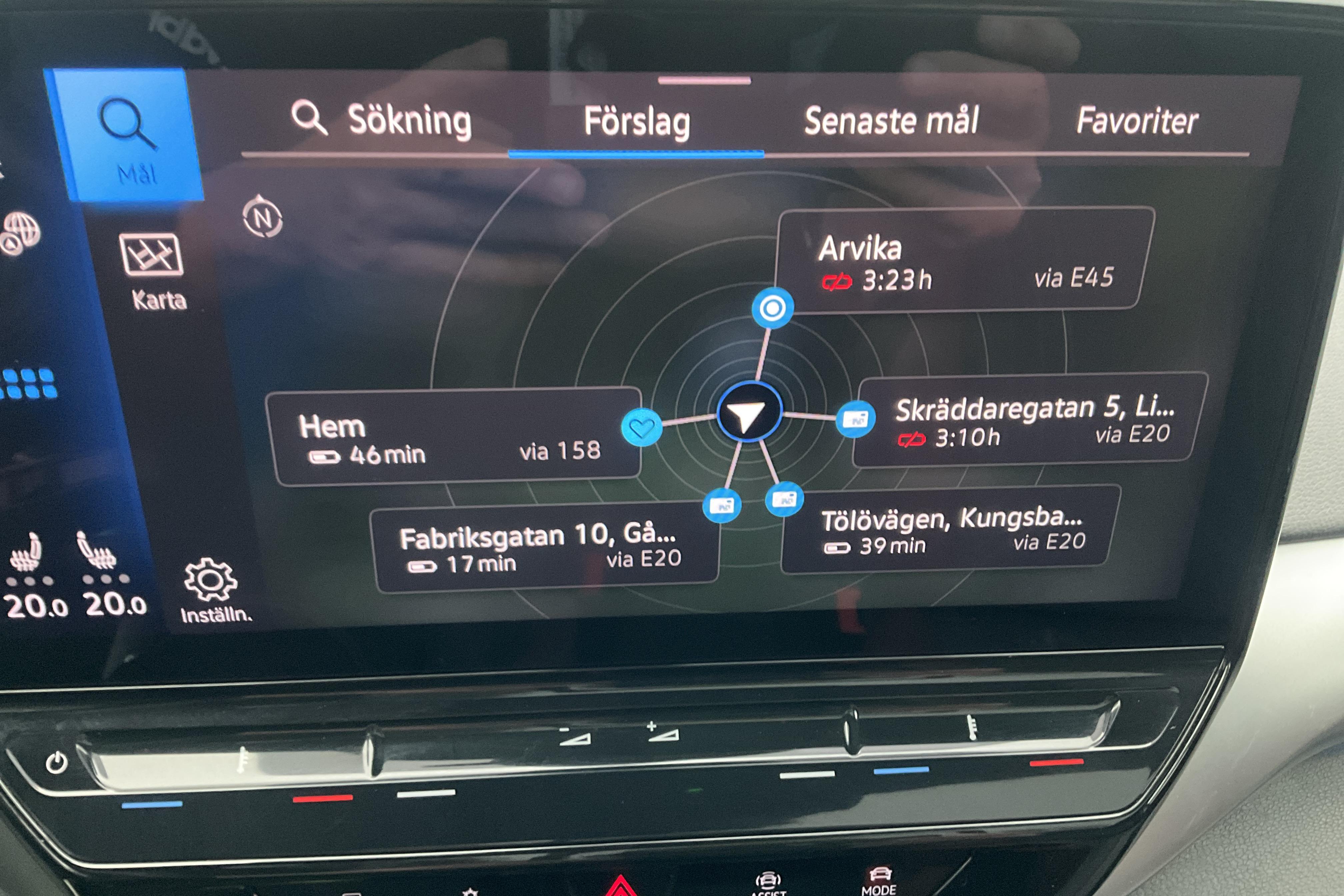 VW ID.4 77kWh (204hk) - 9 814 mil - Automat - vit - 2021