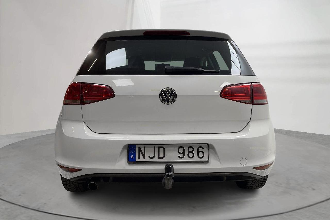 VW Golf VII 1.2 TSI 5dr (105hk) - 166 850 km - Manual - white - 2014