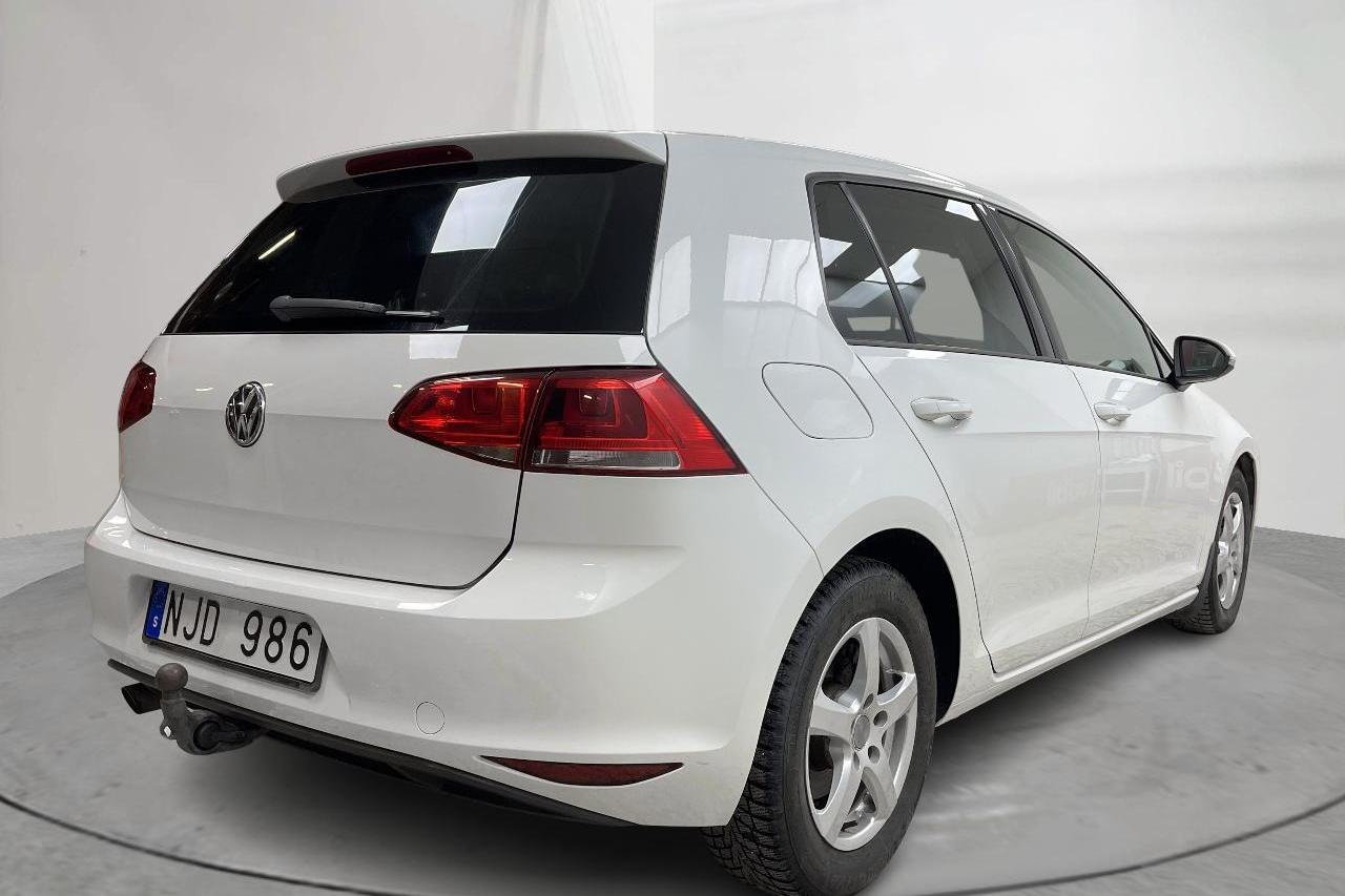 VW Golf VII 1.2 TSI 5dr (105hk) - 166 850 km - Manual - white - 2014