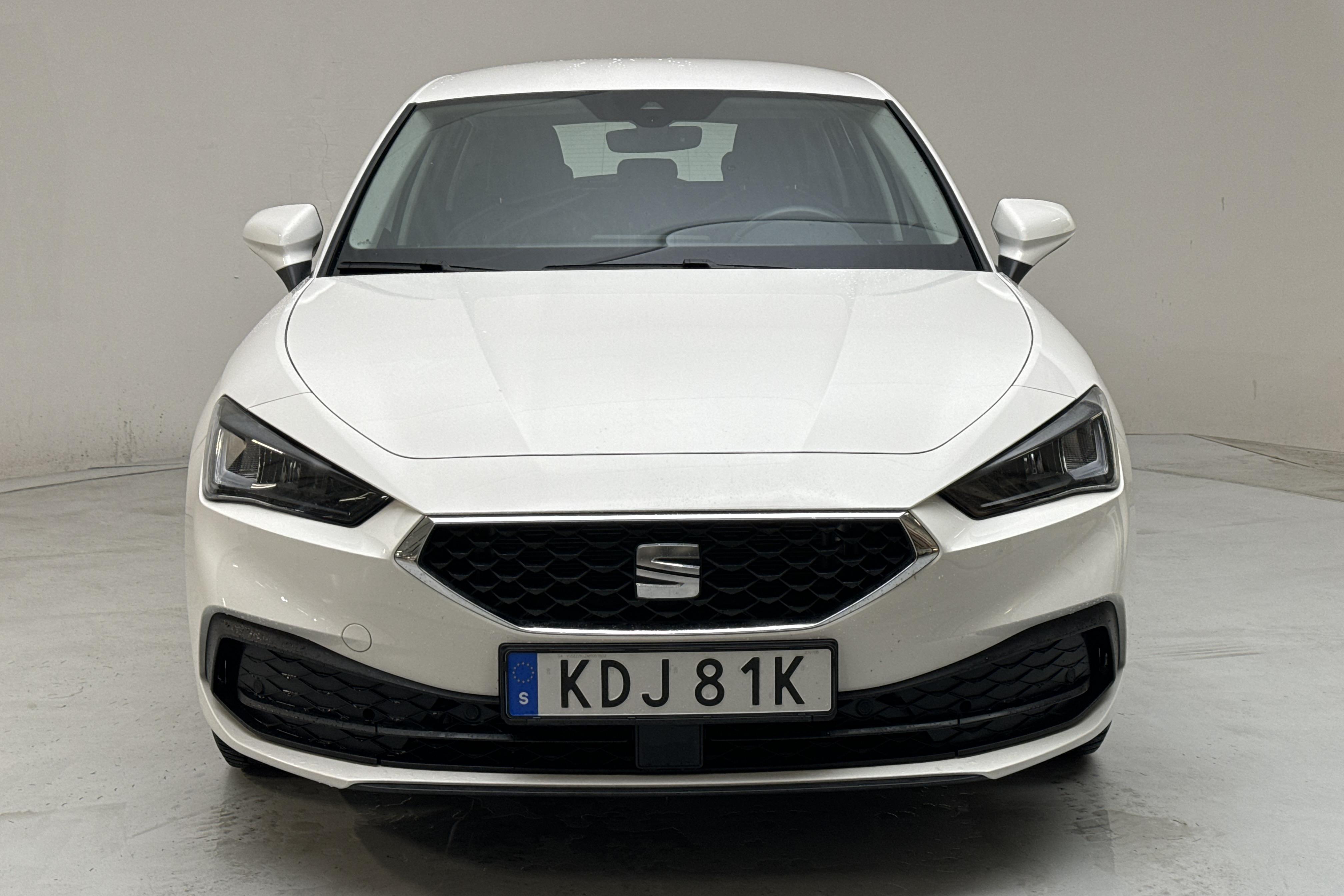 Seat Leon 2.0 TDI 5dr (150hk) - 13 490 km - Automatyczna - biały - 2021