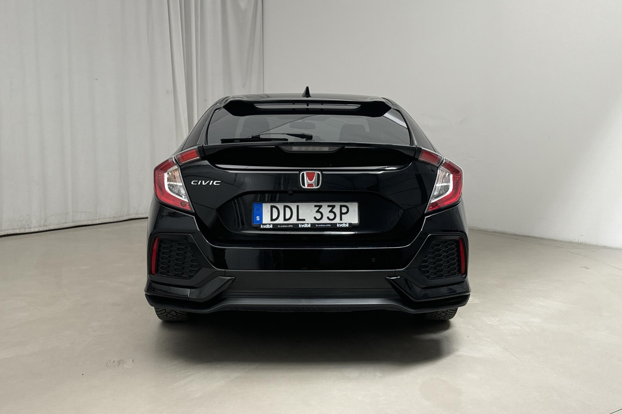 Honda Civic 1.0 i-VTEC 5dr (126hk) - 175 240 km - Automatyczna - czarny - 2019