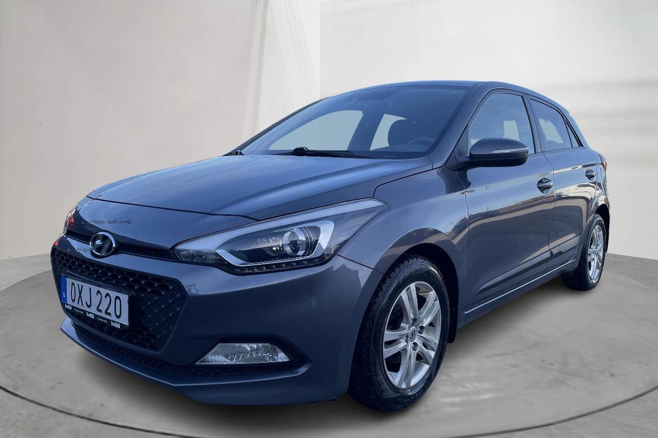 Hyundai i20 1.2 (84hk) - 8 974 mil - Manuell - Dark Grey - 2016