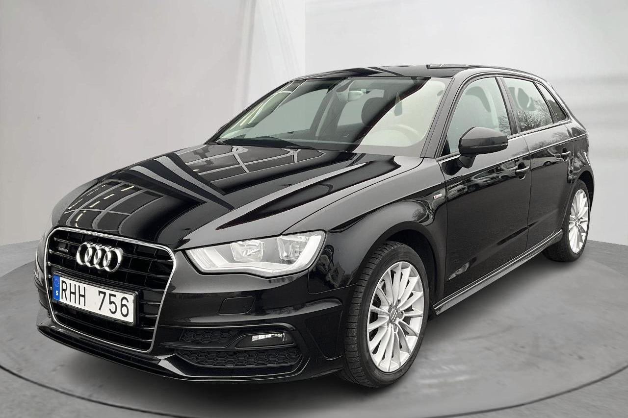 Audi A3 2.0 TDI Sportback quattro (150hk) - 172 200 km - Manualna - czarny - 2014