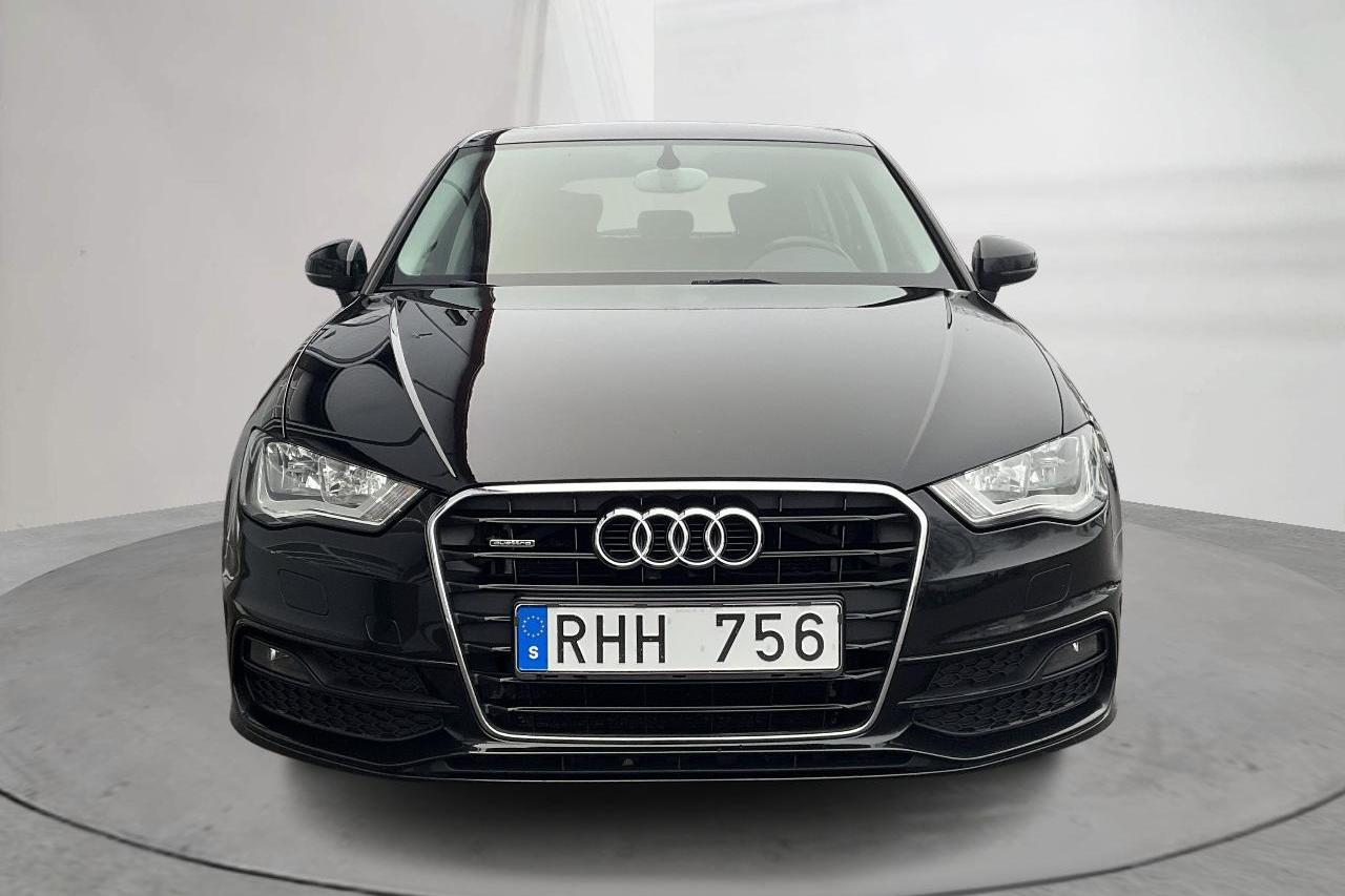 Audi A3 2.0 TDI Sportback quattro (150hk) - 172 200 km - Manualna - czarny - 2014