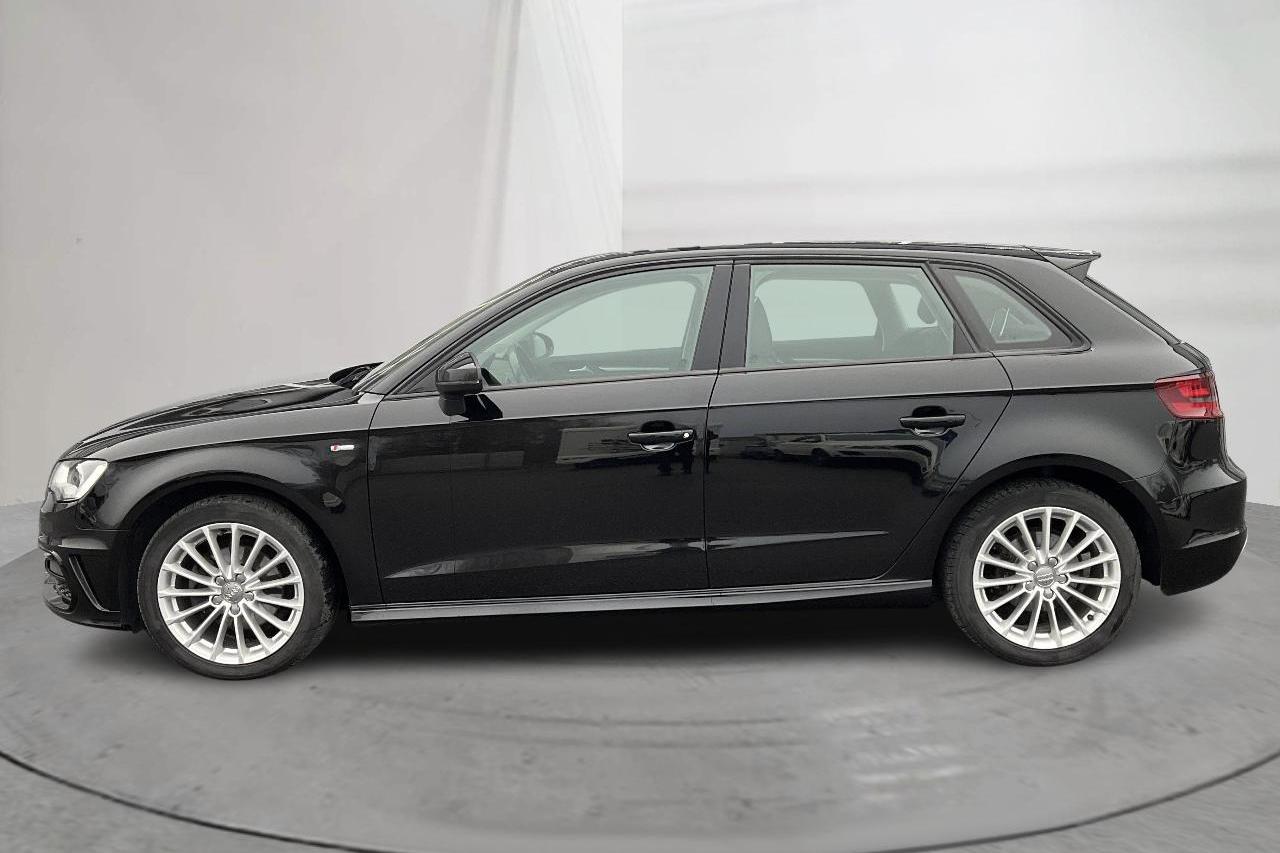 Audi A3 2.0 TDI Sportback quattro (150hk) - 172 200 km - Manualna - czarny - 2014