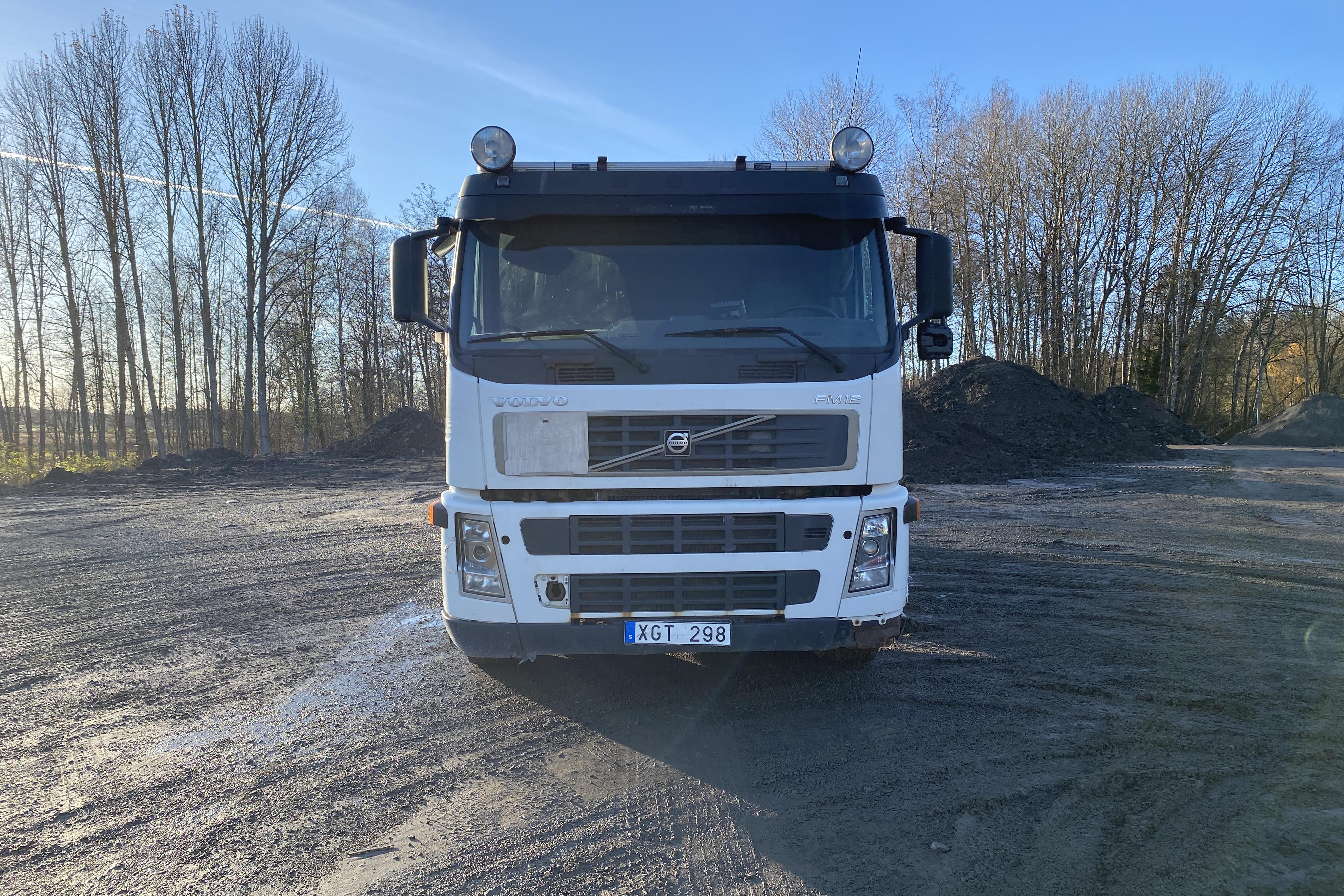 Volvo FM12 6X2 - 989 524 km - Manuell - vit - 2006