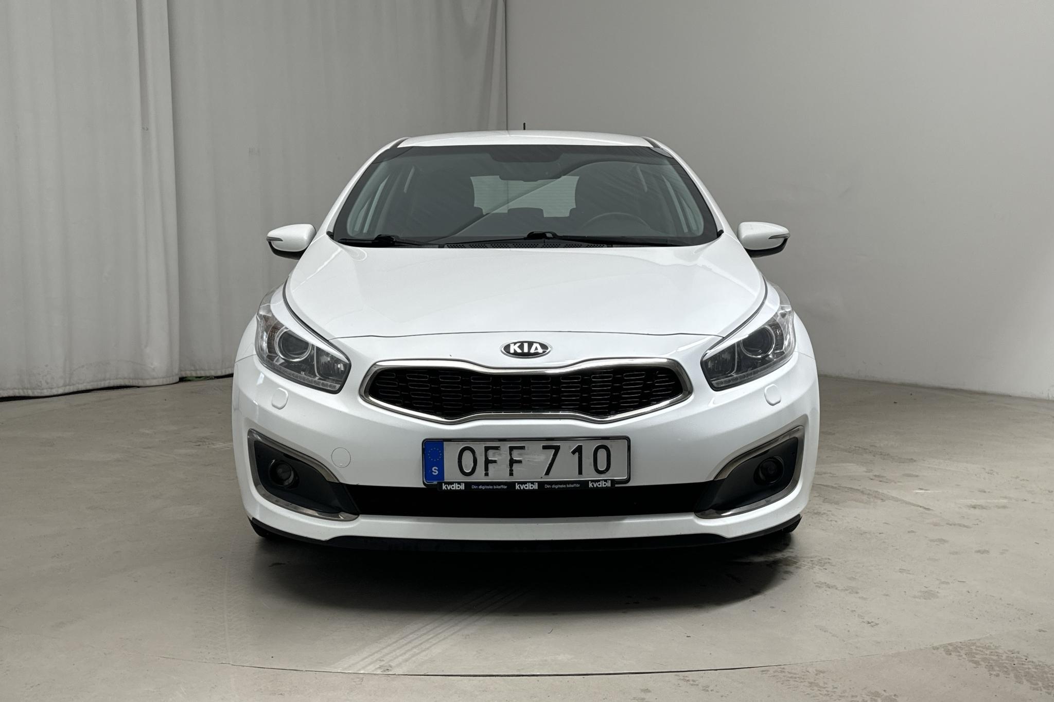 KIA Cee'd 1.6 CRDi 5dr (136hk) - 124 670 km - Automatic - white - 2016